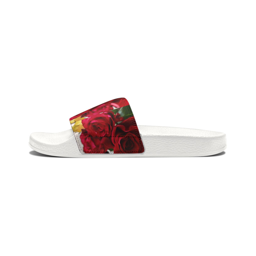 Floral Slide Sandals for Women | Comfortable Summer Footwear | Beach, Casual, Poolside, Garden Parties, Gifts