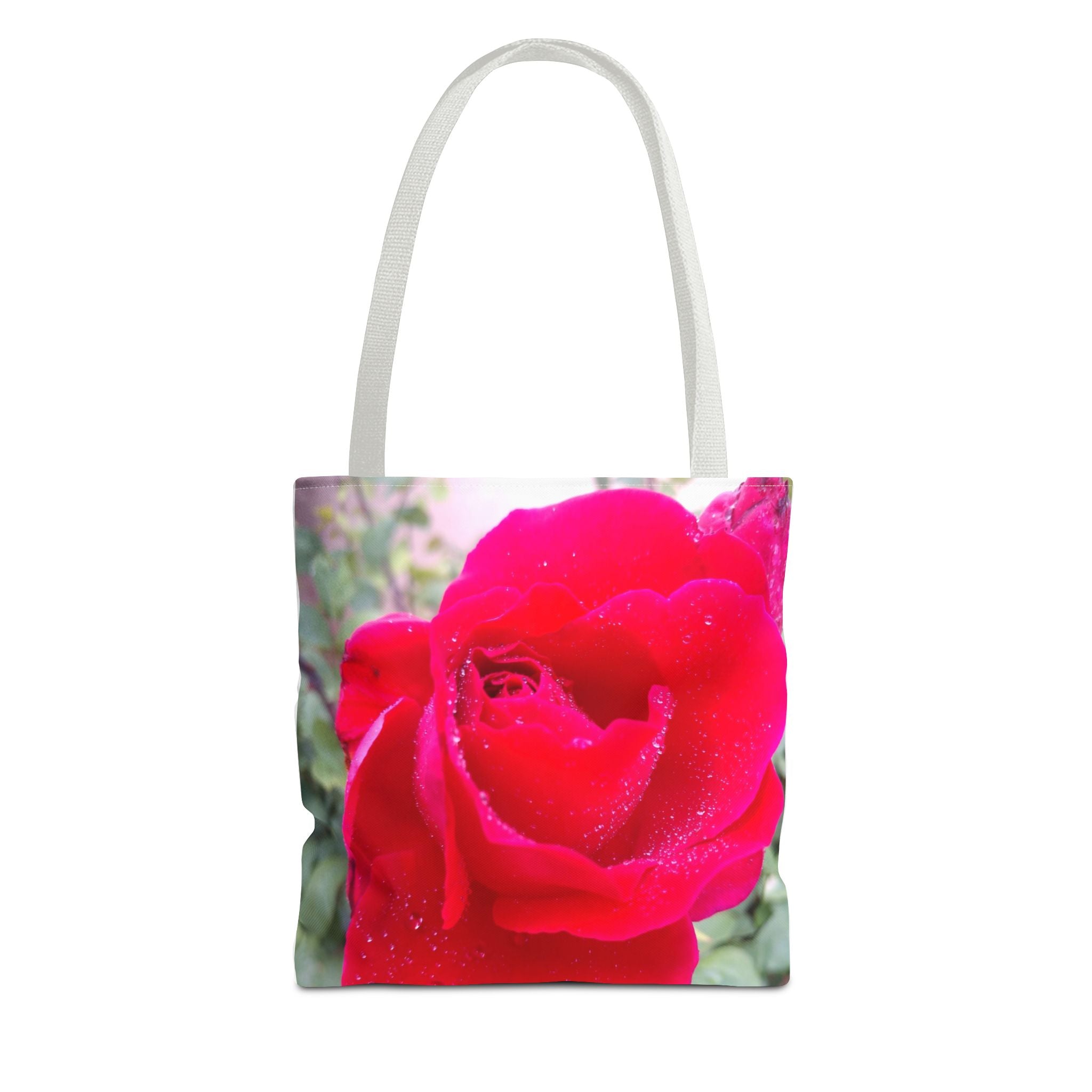 Vibrant Floral Tote Bag | Artistic Rose Design for Everyday Use, Eco-Friendly Shopping, Perfect Gift for Garden Lovers