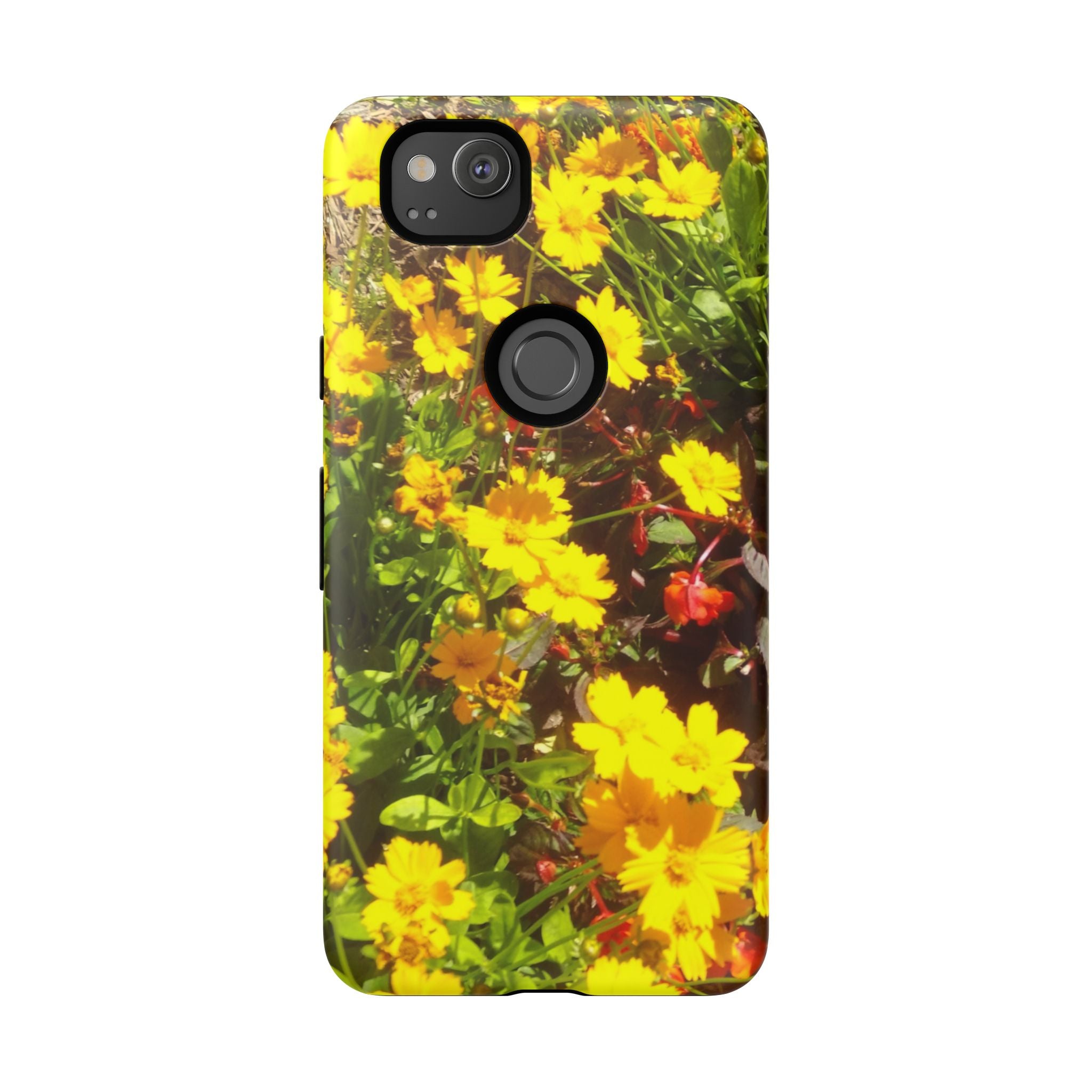 Floral Phone Case - Tough Cases with Vibrant Yellow Flowers, Protective Floral Cover, Spring Decor, Gift Idea for Nature Lovers, [...]