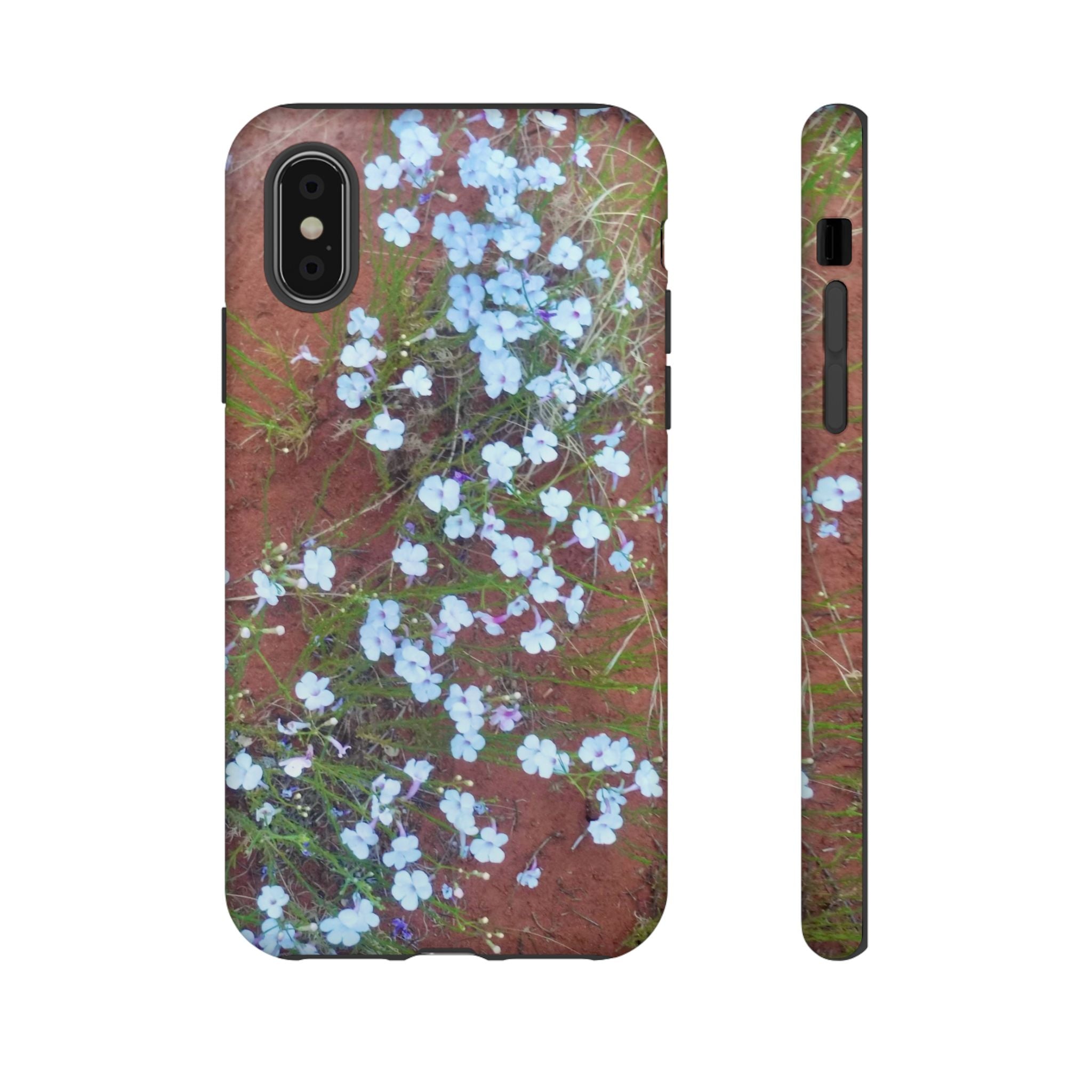 Floral Phone Case - Rustic Floral Design, Tough Cases, Gift for Her, Nature Lover, Spring Decor, Cute Phone Accessory