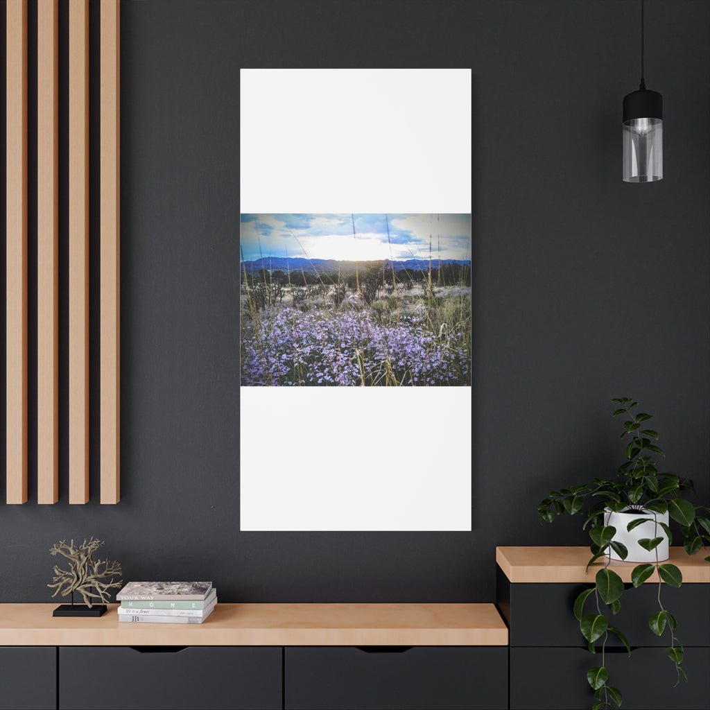 Framed Botanical Wall Art, Floral Canvas Print, Nature Decor, Home Interior Art, Gift for Garden Lovers, Beautiful Flower Landscape