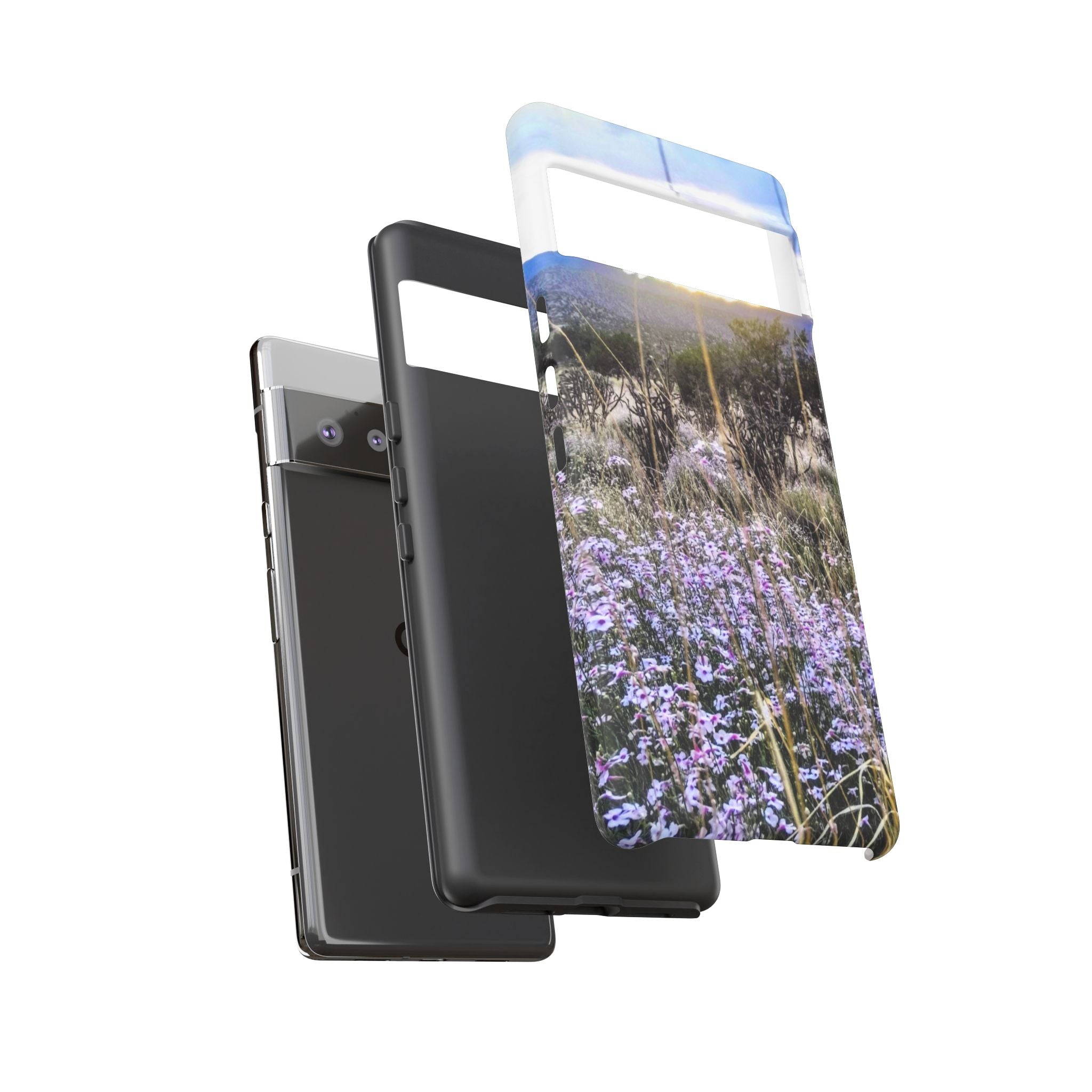 Floral Phone Case, Tough Phone Cover for Outdoor Lovers, Nature-Inspired Accessories, Gift for Photography Enthusiasts, Protective [...]