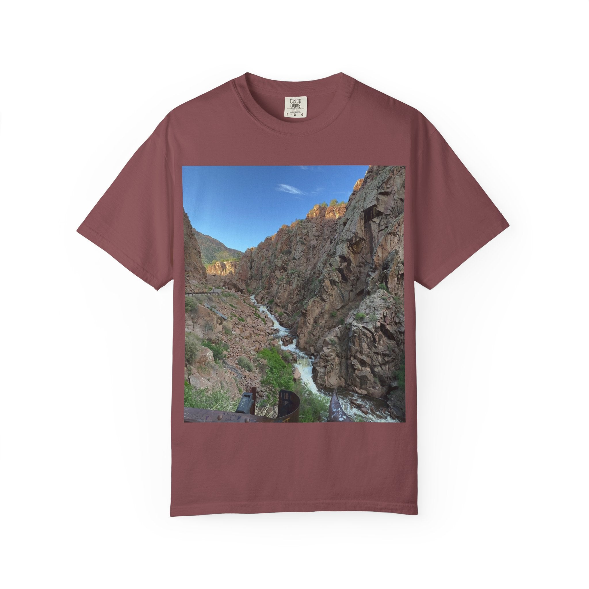 Nature Scene Unisex T-Shirt, Eco-Friendly Tee, Outdoorsy Apparel, Hiking Gift, Casual Wear, Adventure Clothing