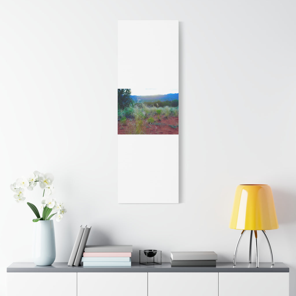 Stretched Canvas Art Print, Nature Wall Decor, Boho Home Decor, Rustic Landscape Art, Gift for Nature Lovers