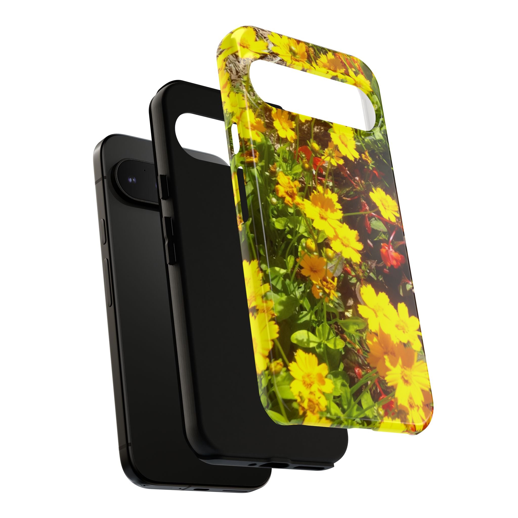 Floral Phone Case - Tough Cases with Vibrant Yellow Flowers, Protective Floral Cover, Spring Decor, Gift Idea for Nature Lovers, [...]