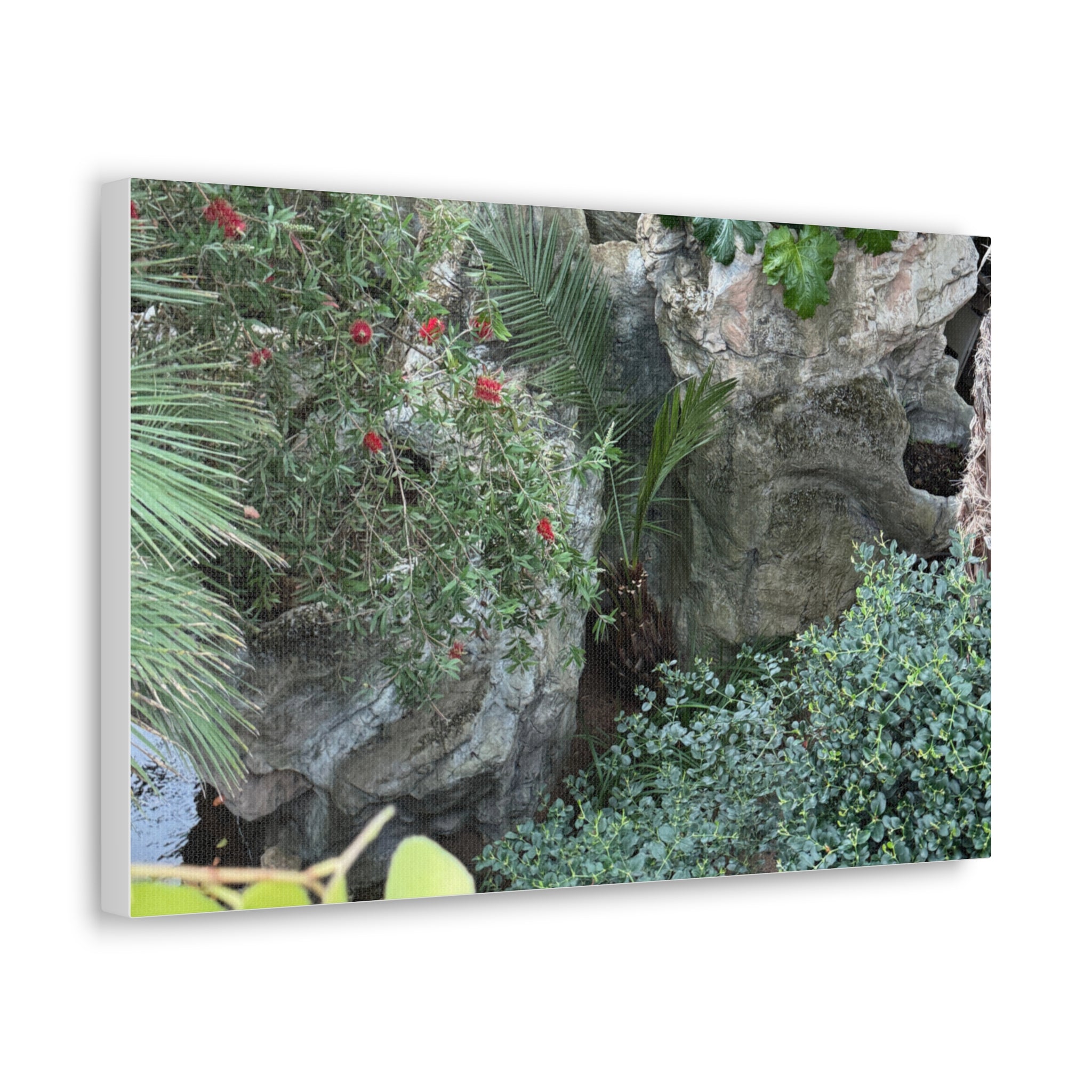 Canvas Wall Art, Tropical Garden Print, Home Decor, Botanical Artwork, Nature Lover Gift, Modern Interior Design