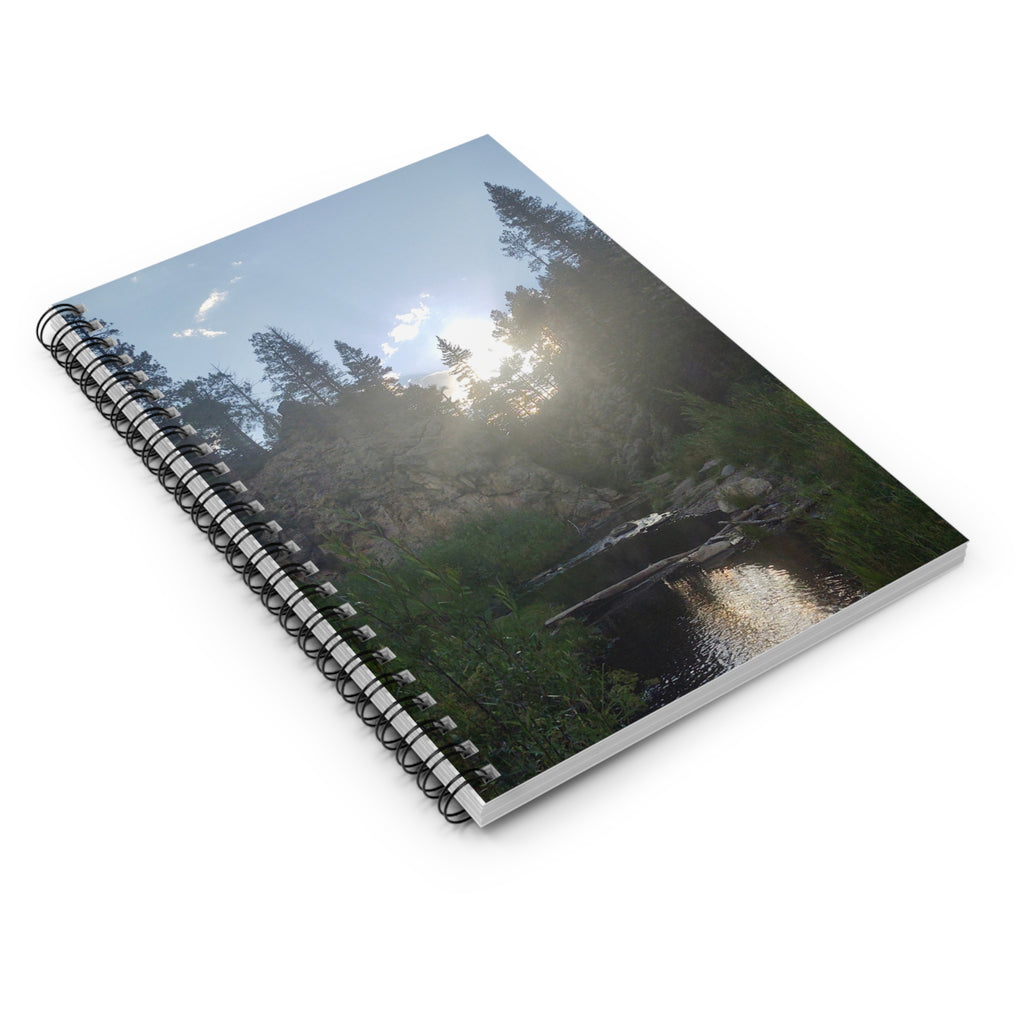 Nature-Inspired Spiral Notebook - Ruled Line, Perfect for Journaling, Eco-Friendly Writing, Nature Lovers Gift, Sketchbook, Travel Diary