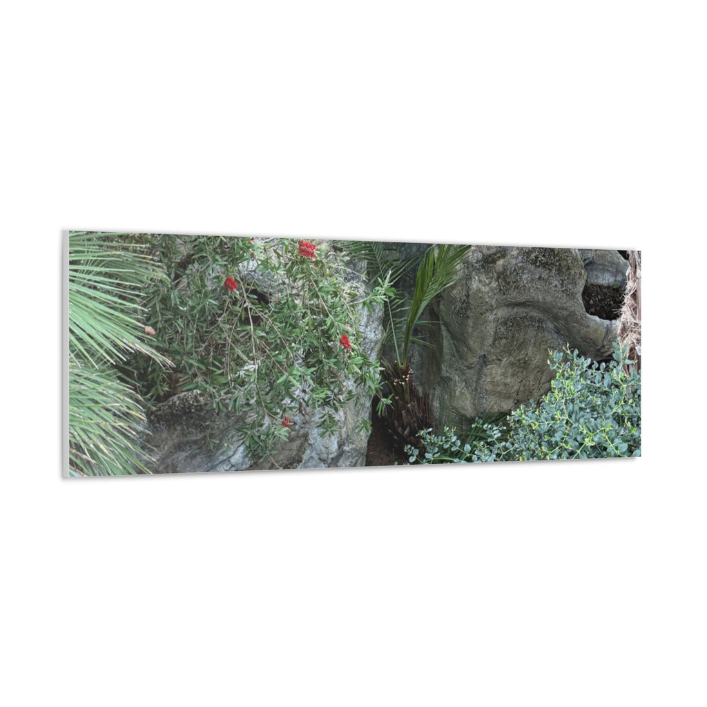 Canvas Wall Art, Tropical Garden Print, Home Decor, Botanical Artwork, Nature Lover Gift, Modern Interior Design