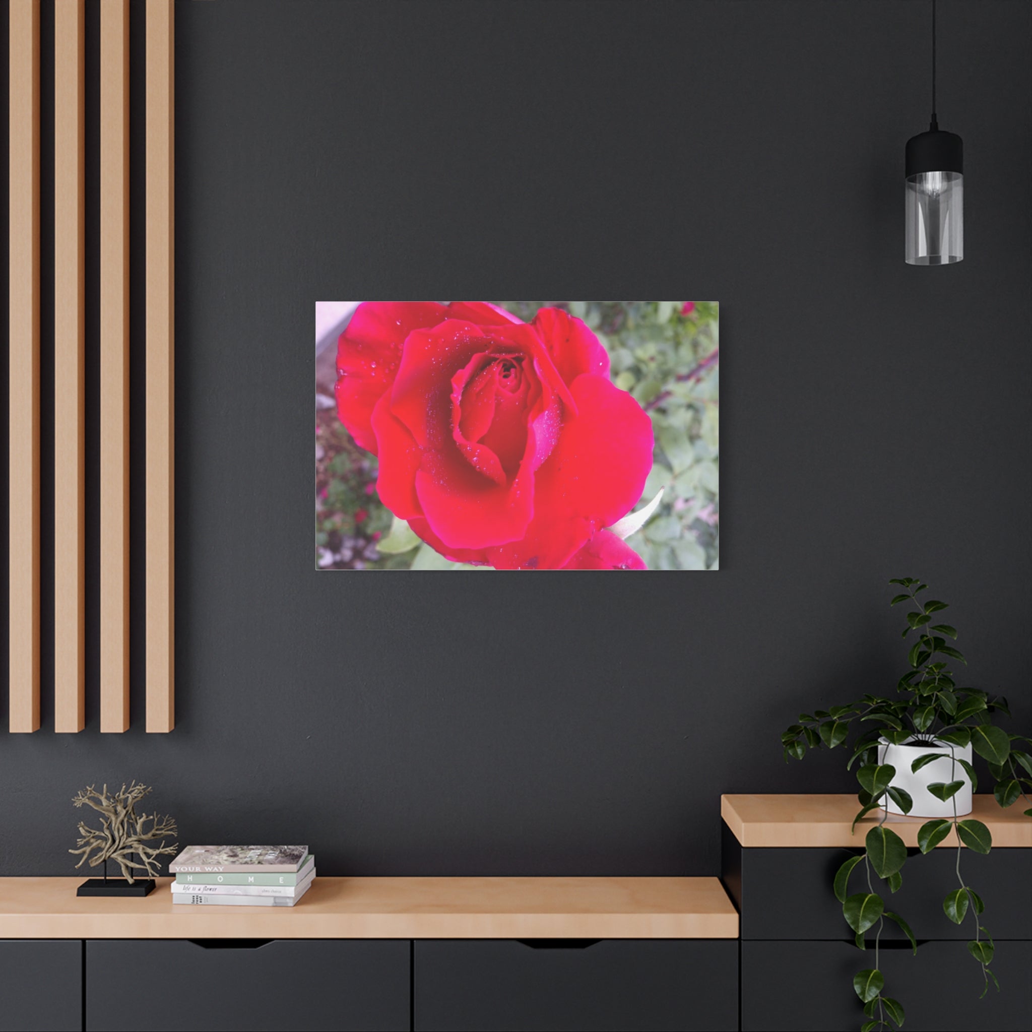 Vibrant Floral Canvas Art, Elegant Wall Decor, Perfect for Home, Gifts, Mother's Day, and Weddings