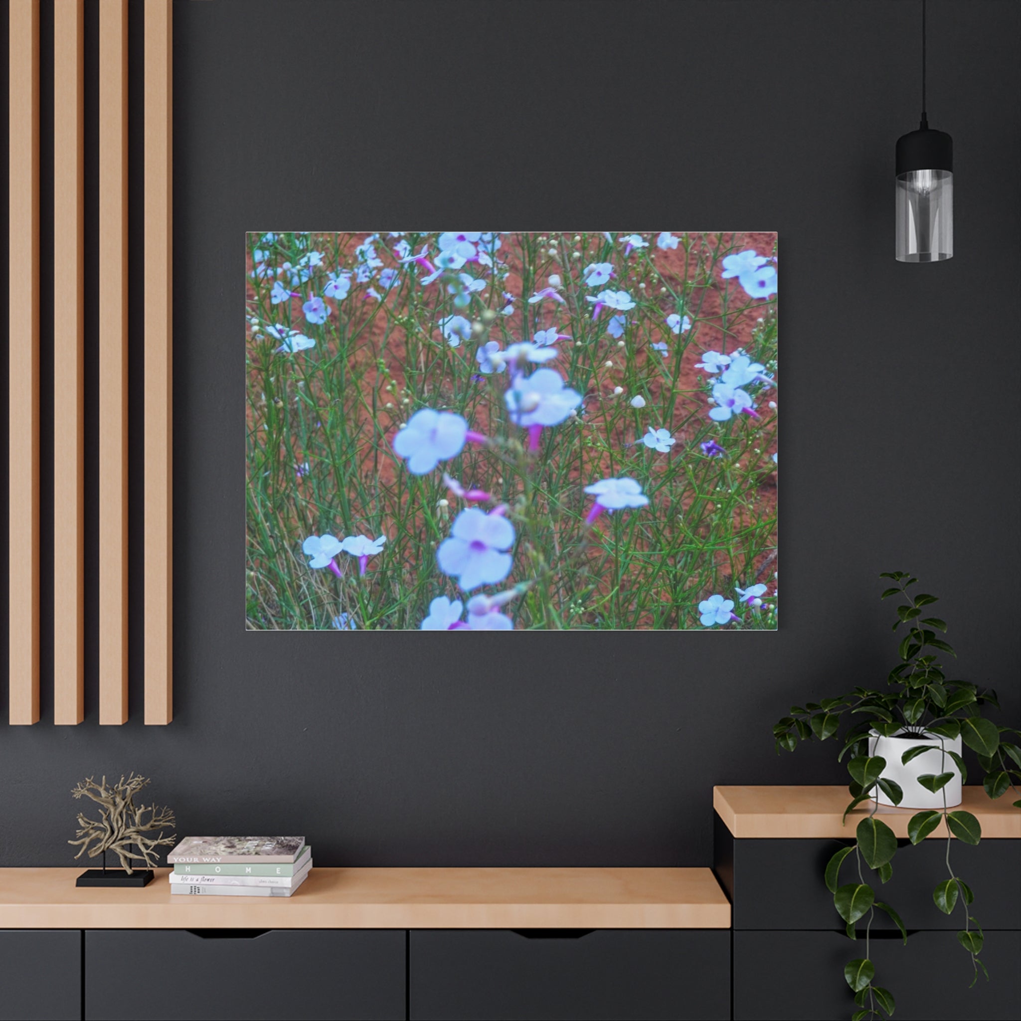 Floral Canvas Wall Art, Home Decor, Wall Hanging, Gift Idea, Nature Art, Flower Print