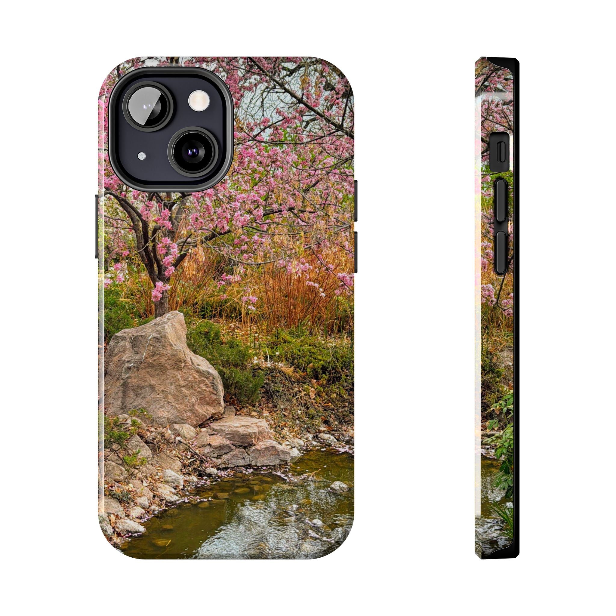 Cherry Blossom Tough Phone Cases - Nature Lover Gift, Floral Phone Accessories, Spring Decor, Custom Cases, Outdoor Adventure