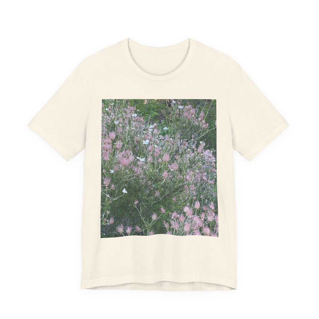 Floral Breeze Tee – Botanical Art Unisex Jersey Tee, Nature Lover Gift, Summer Fashion, Casual Wear, Eco-Friendly Style