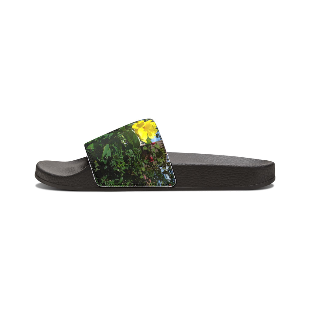 Women's Floral Removable-Strap Sandals | Summer Slide Sandals, Bohemian Footwear, Garden Party Shoes, Beach Sandals, Relaxed Style