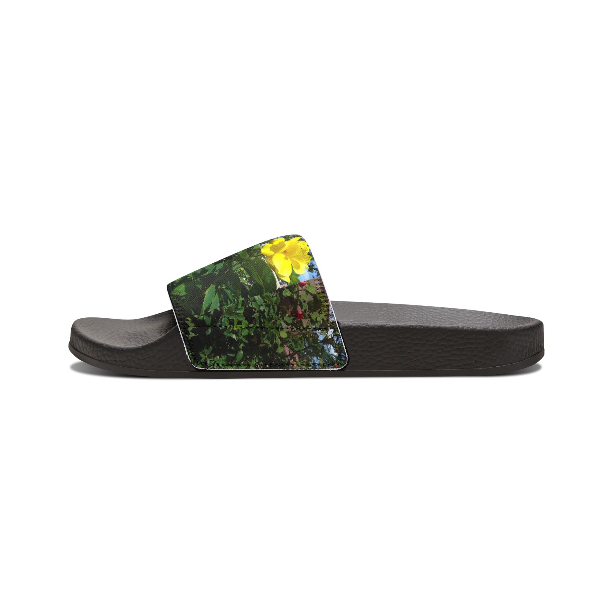 Women's Floral Removable-Strap Sandals | Summer Slide Sandals, Bohemian Footwear, Garden Party Shoes, Beach Sandals, Relaxed Style