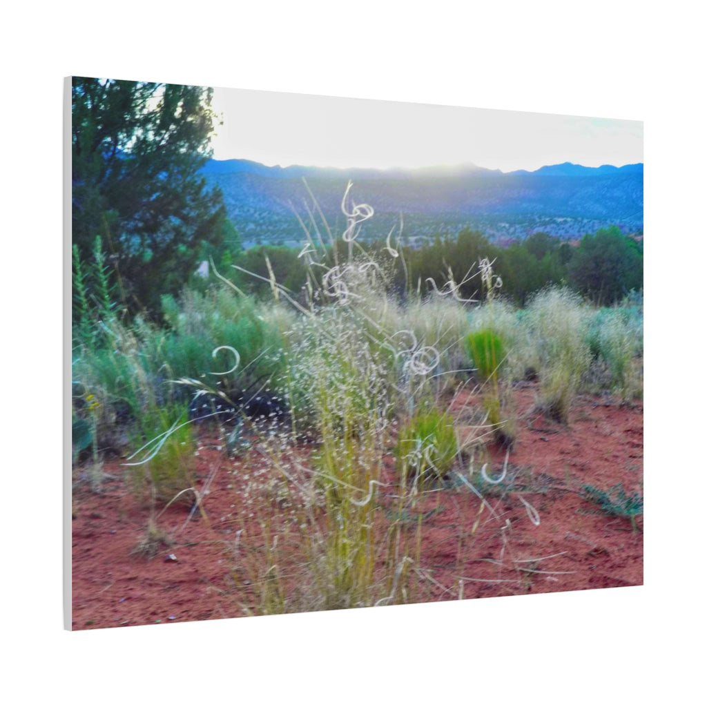 Serene Desert Landscape Canvas Print, Nature Wall Art, Home Decor, Gift for Nature Lovers, Rustic Art for Living Room, Boho Decor