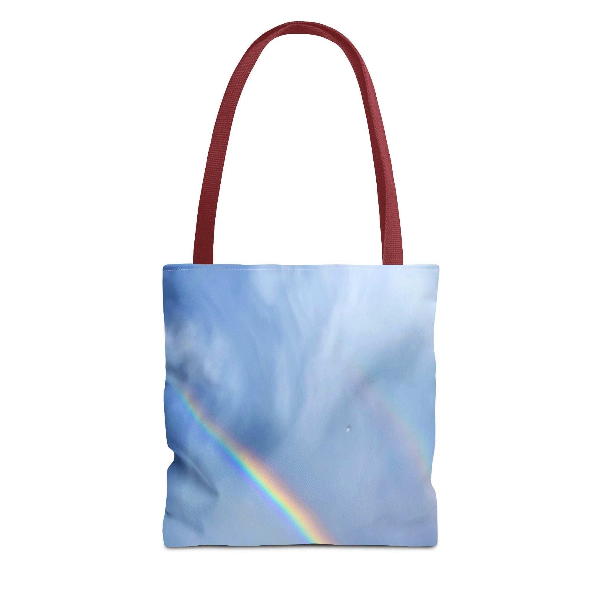 Rainbow Sky Tote Bag, Colorful Beach Bag, Reusable Shopping Tote, Summer Travel Accessory, Perfect Gift for Nature Lovers