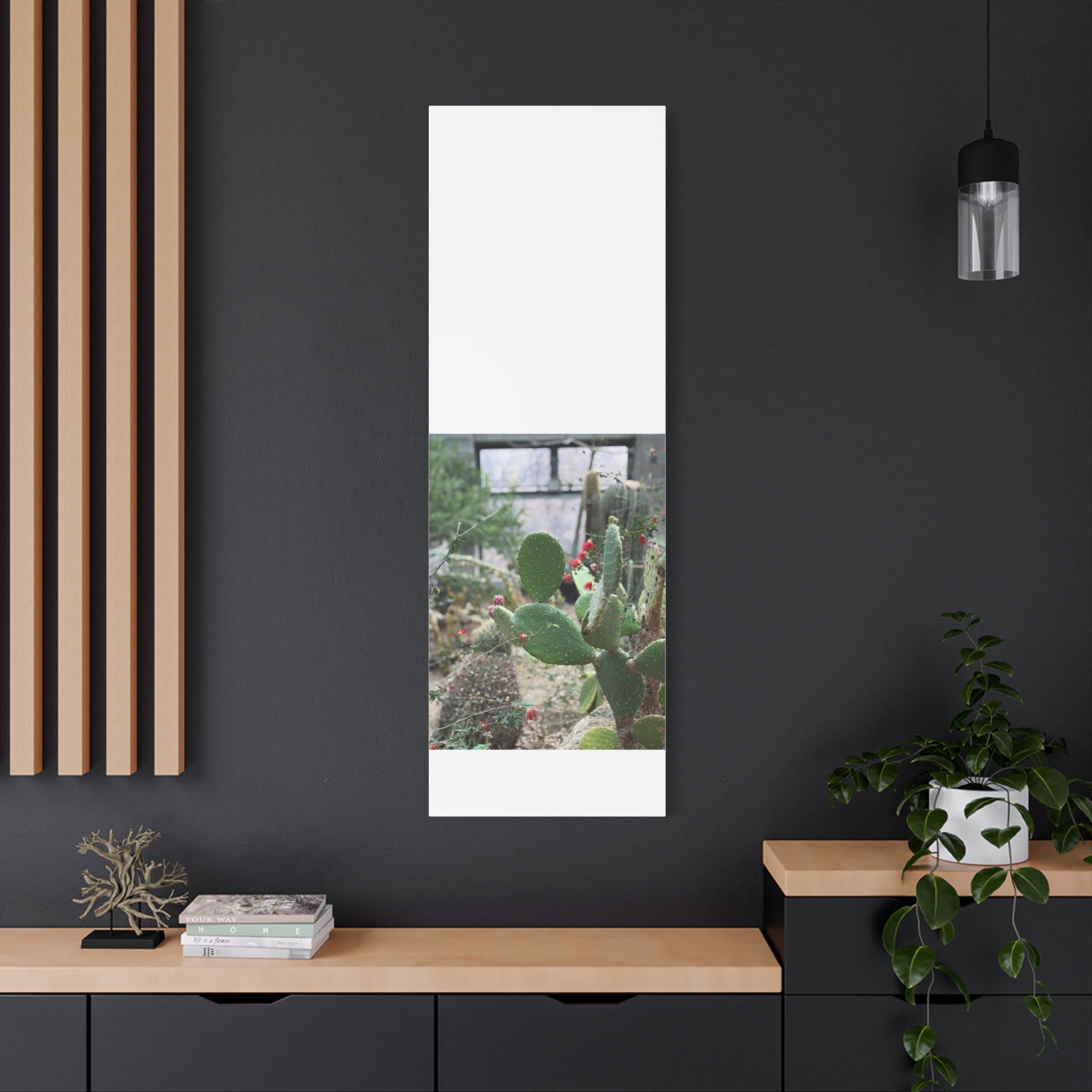 Cactus Matte Canvas Wall Art, Nature Decor, Southwestern Room Design, Green Plant Prints, Home and Office Wall Decor