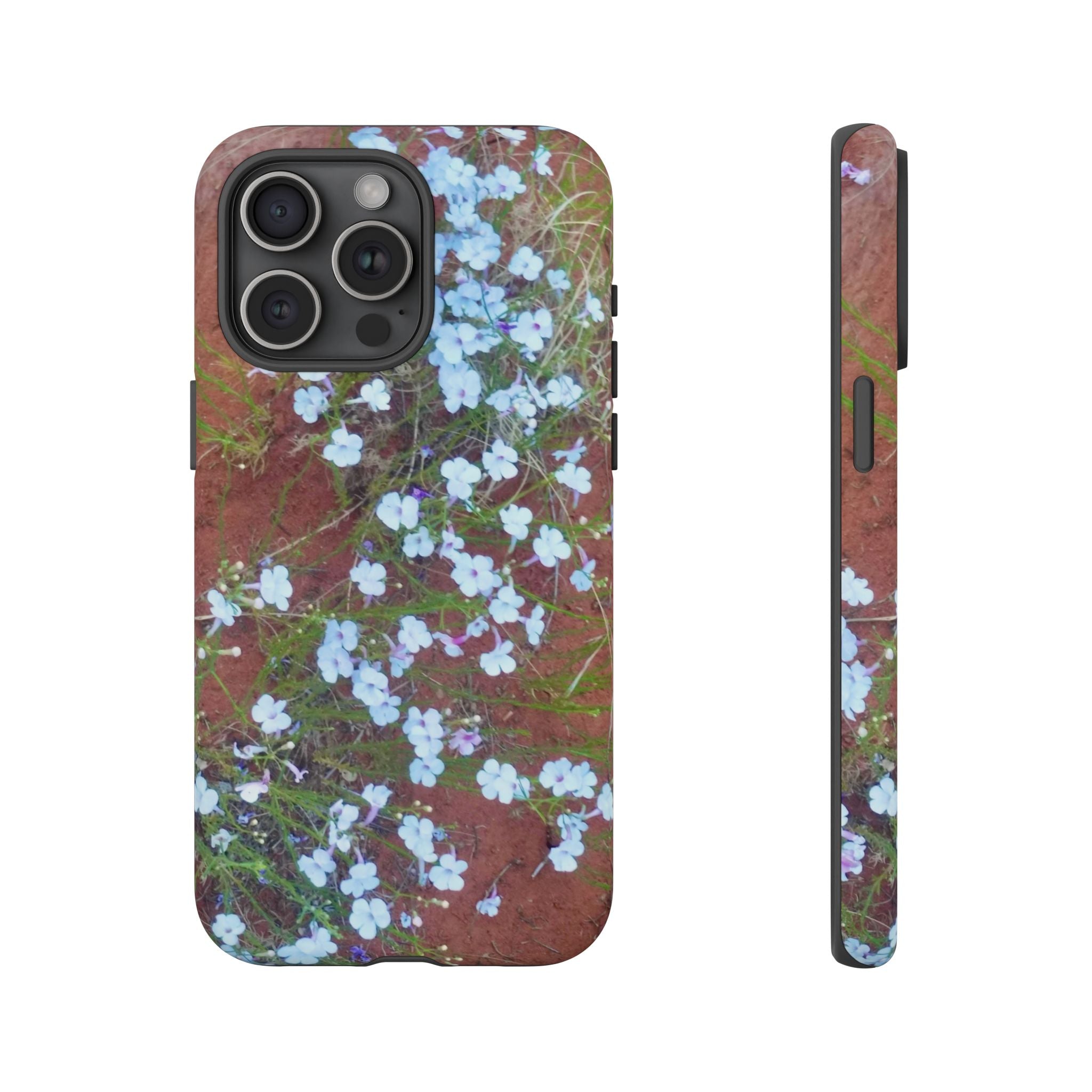 Floral Phone Case - Rustic Floral Design, Tough Cases, Gift for Her, Nature Lover, Spring Decor, Cute Phone Accessory