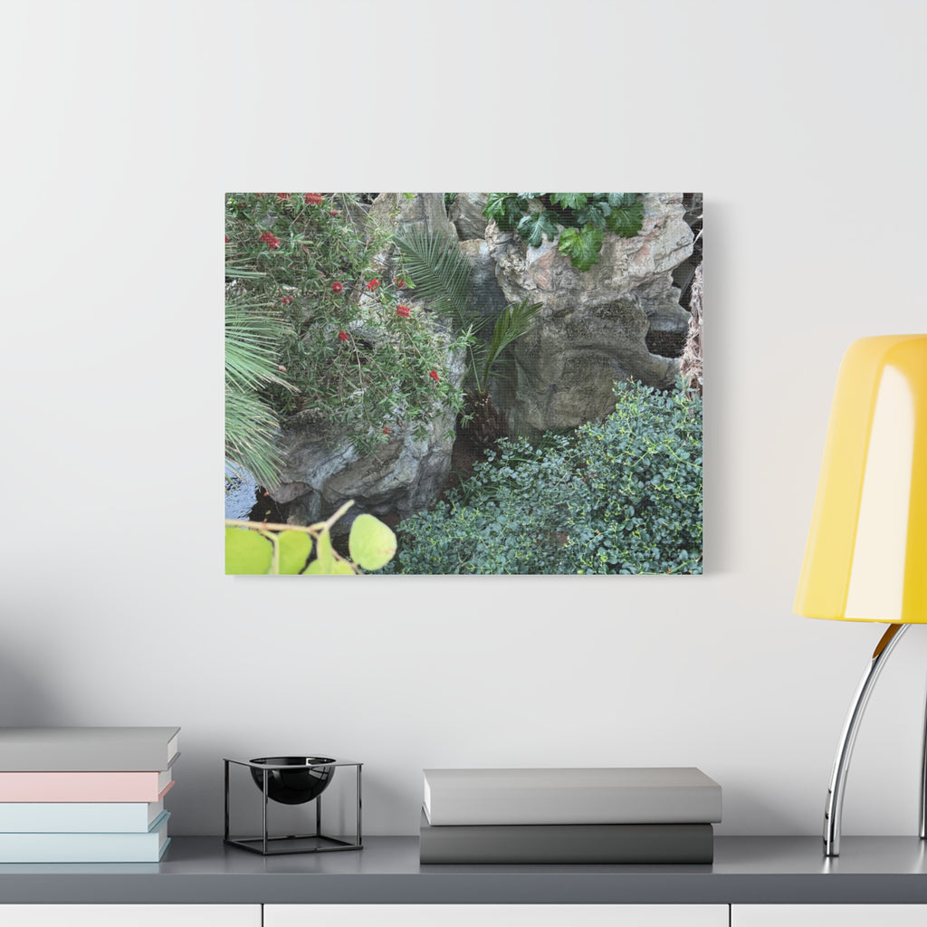 Canvas Wall Art, Tropical Garden Print, Home Decor, Botanical Artwork, Nature Lover Gift, Modern Interior Design