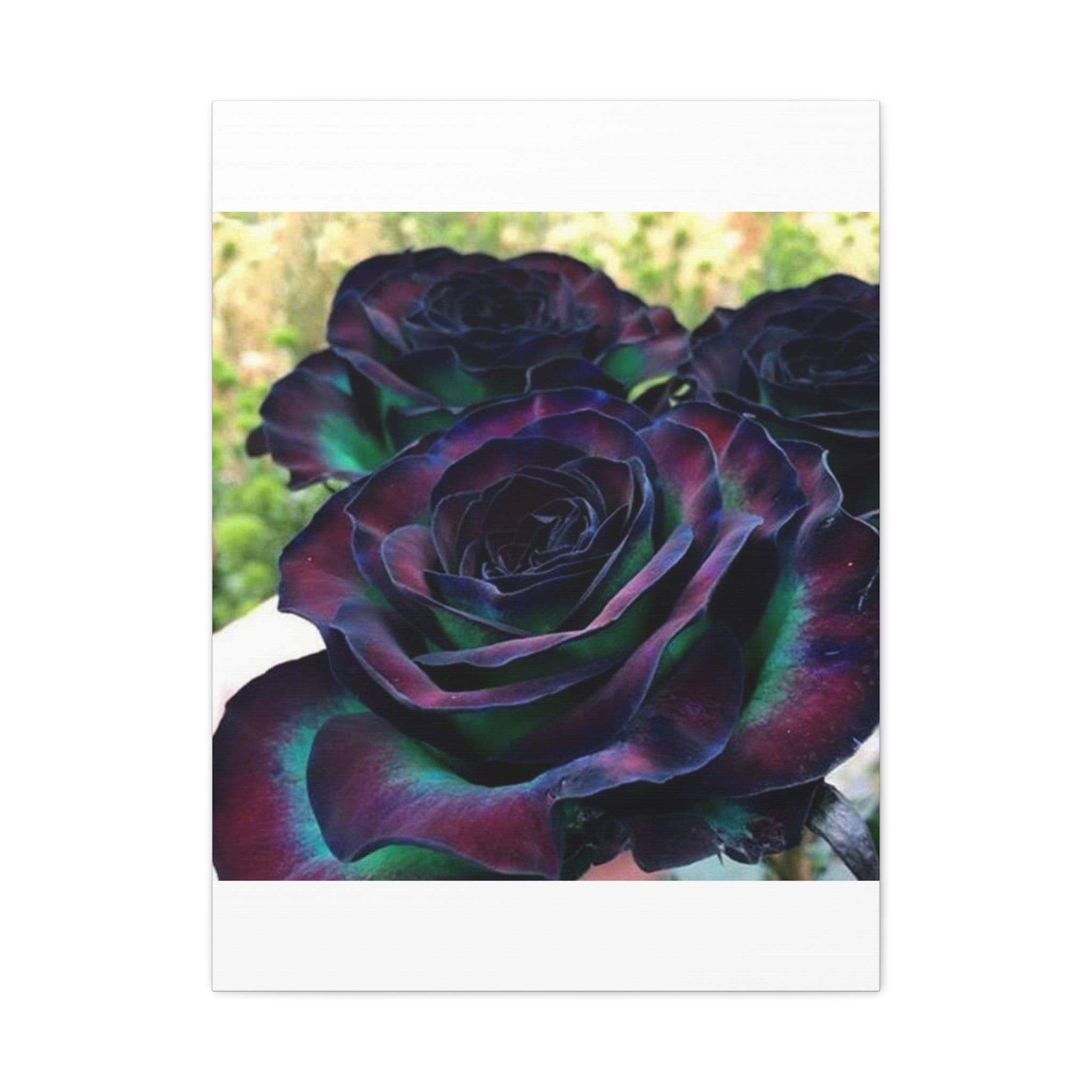 Matte Canvas Wall Art Print of Mystical Roses, Colorful Home Decor, Unique Gift for Art Lovers, Flower Wall Decor, Floral Artwork, [...]