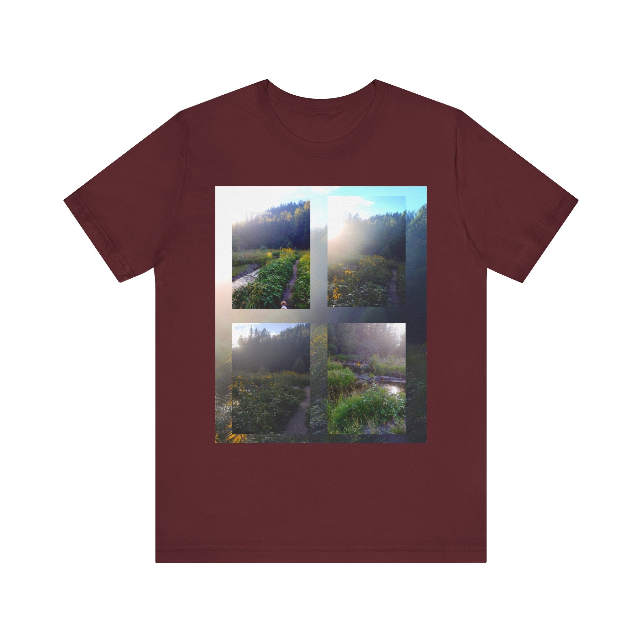 Nature-Inspired Unisex Tee, Eco-Friendly Shirt, Outdoor Lover Gift, Photography T-Shirt, Nature Vibes Clothing
