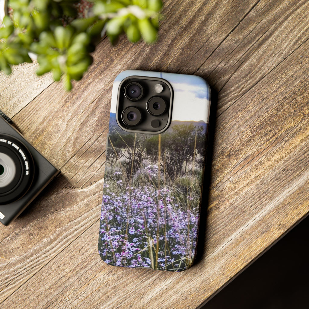 Floral Phone Case, Tough Phone Cover for Outdoor Lovers, Nature-Inspired Accessories, Gift for Photography Enthusiasts, Protective [...]