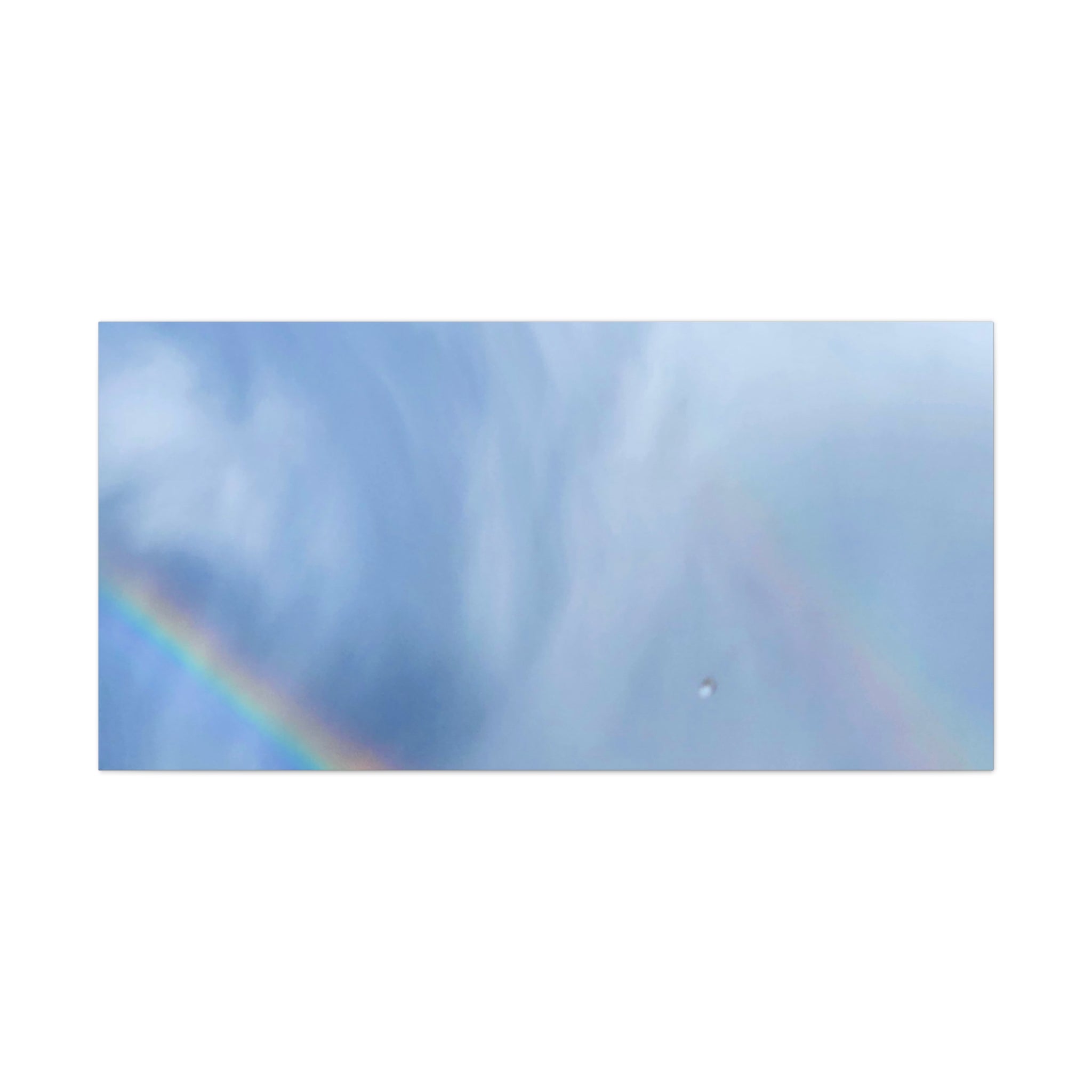 Rainbow Canvas Print, Colorful Wall Art, Home Decor, Nature Inspired Art, Gift for Her, Living Room Decoration