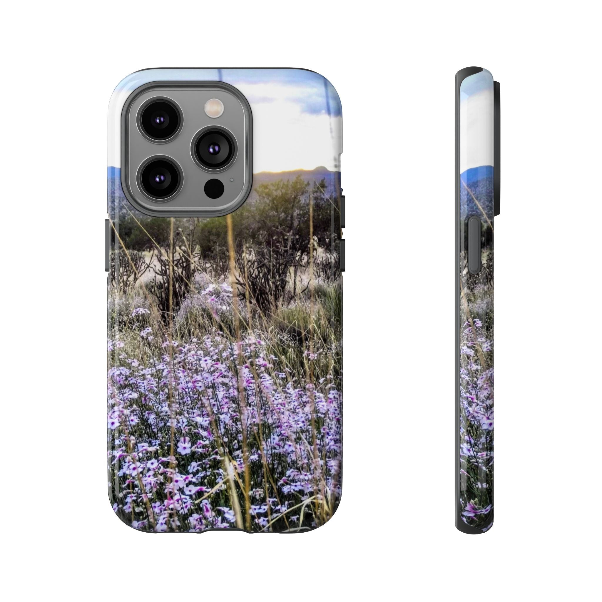 Floral Phone Case, Tough Phone Cover for Outdoor Lovers, Nature-Inspired Accessories, Gift for Photography Enthusiasts, Protective [...]