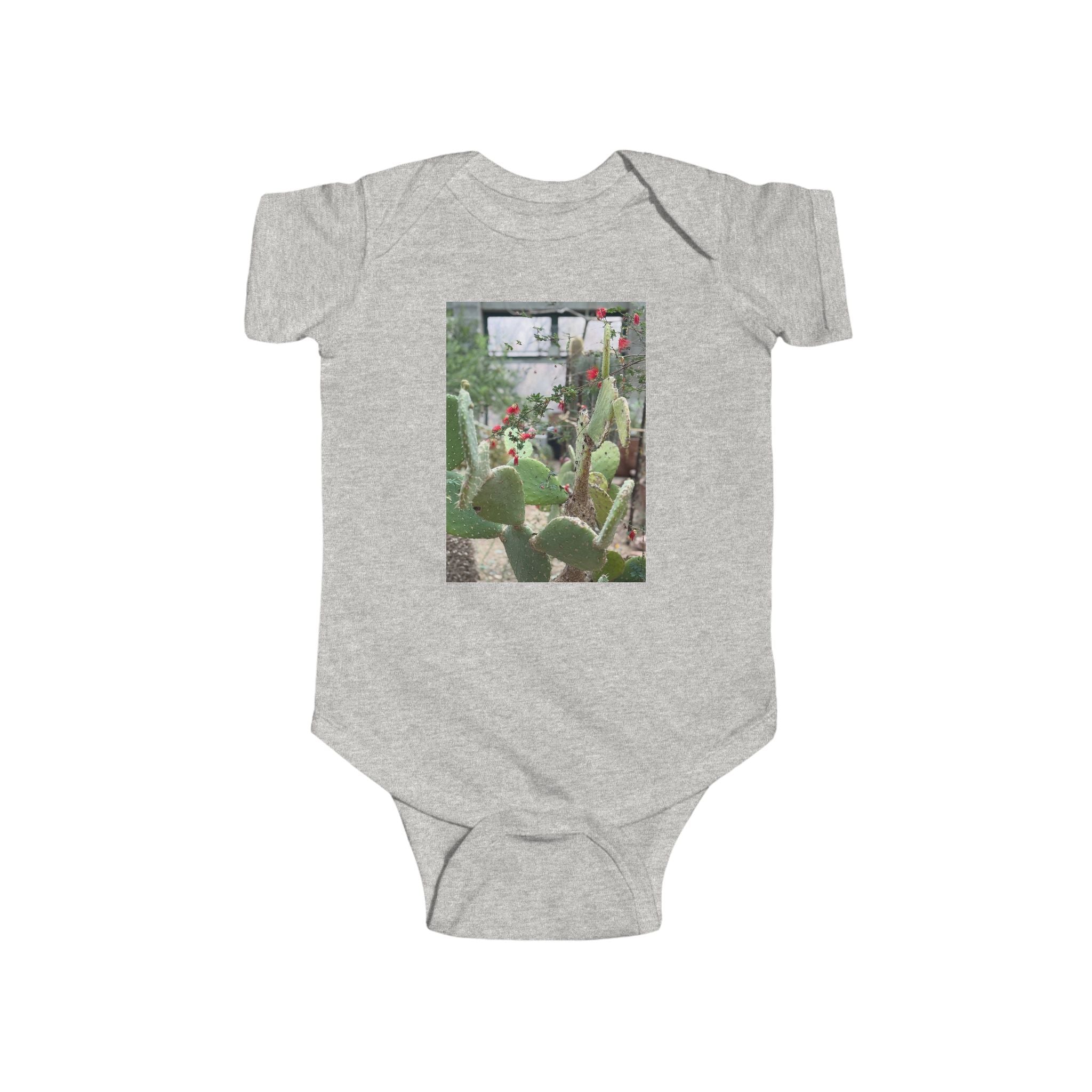 Cactus Baby Bodysuit, Cute Infant Outfit, Nature Print Onesie, Newborn Gift, Baby Shower Keepsake, Toddler Clothing