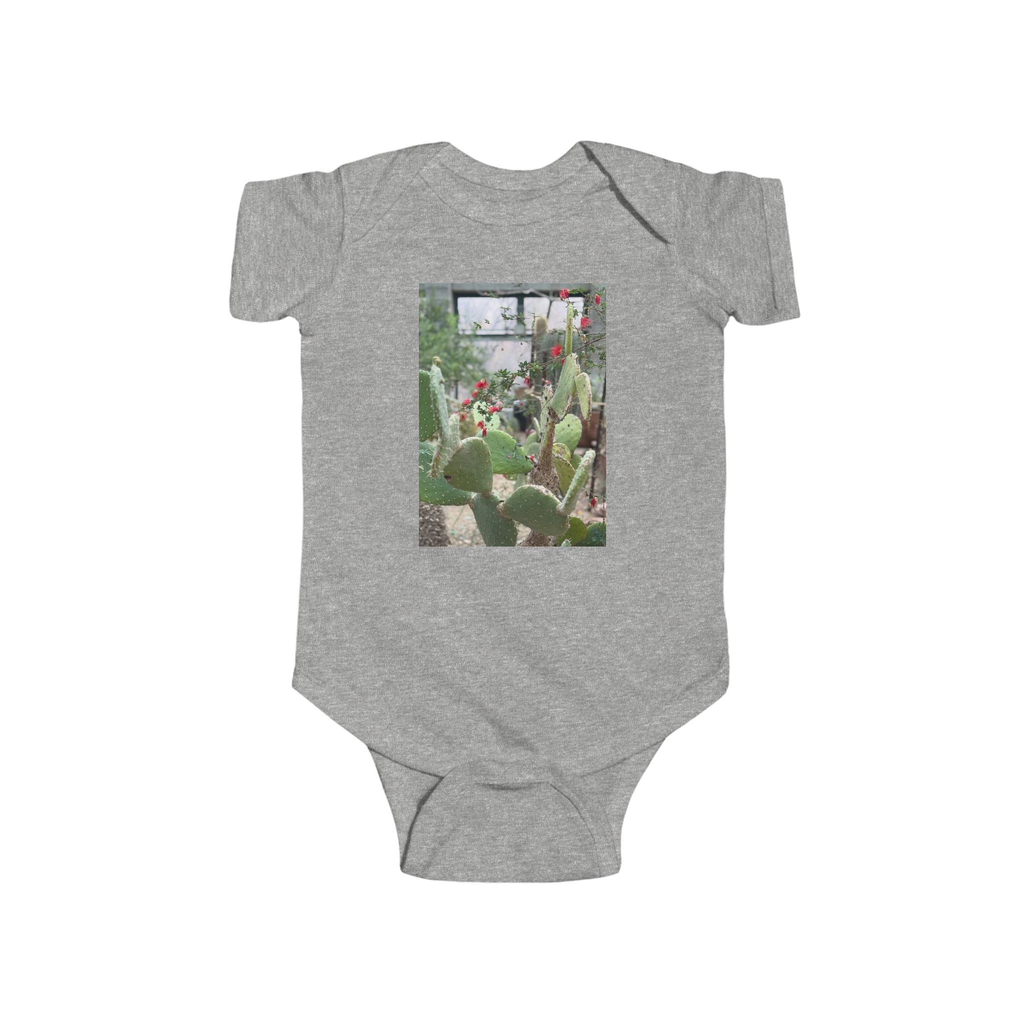 Cactus Baby Bodysuit, Cute Infant Outfit, Nature Print Onesie, Newborn Gift, Baby Shower Keepsake, Toddler Clothing