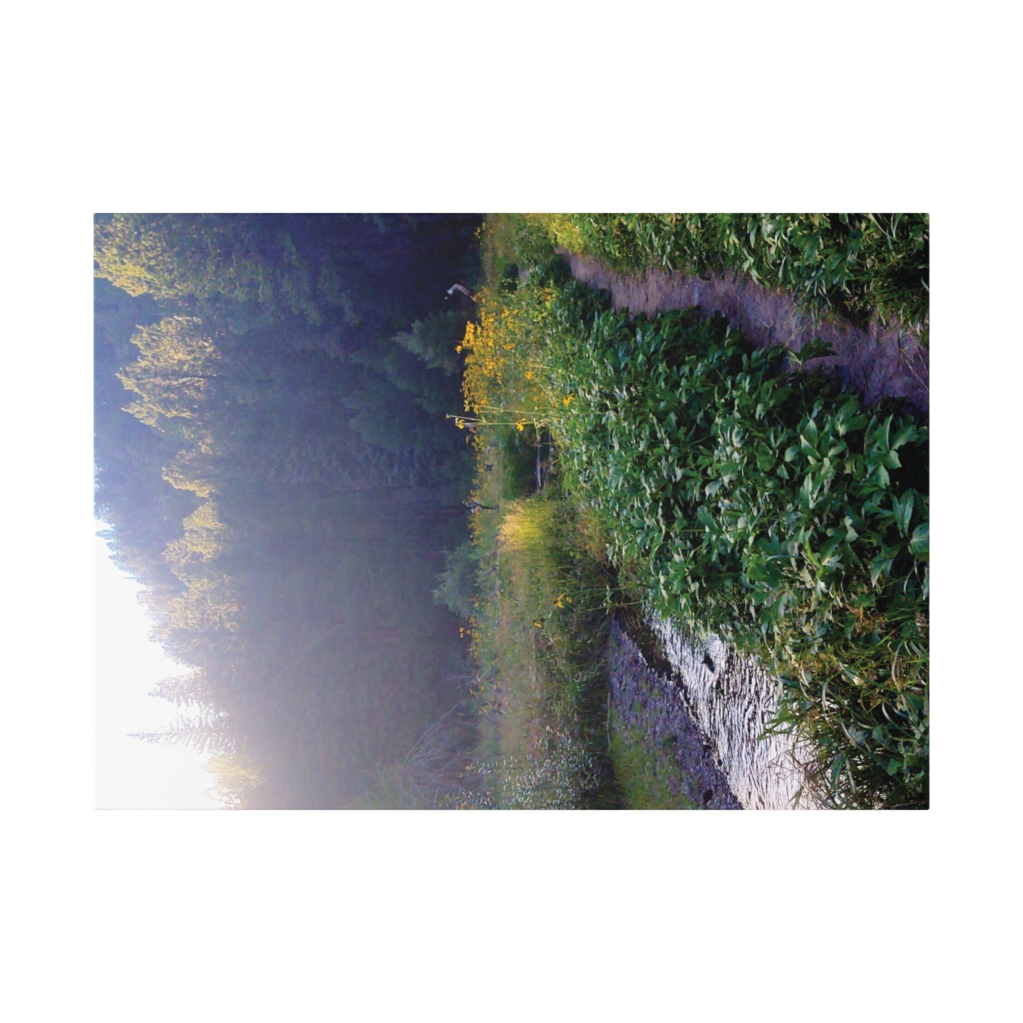 Copy of Nature-Inspired Stretched Canvas Art Print, Landscape Wall Decor, Rustic Home Decor, Gift for Nature Lovers, Artwork for Living Room