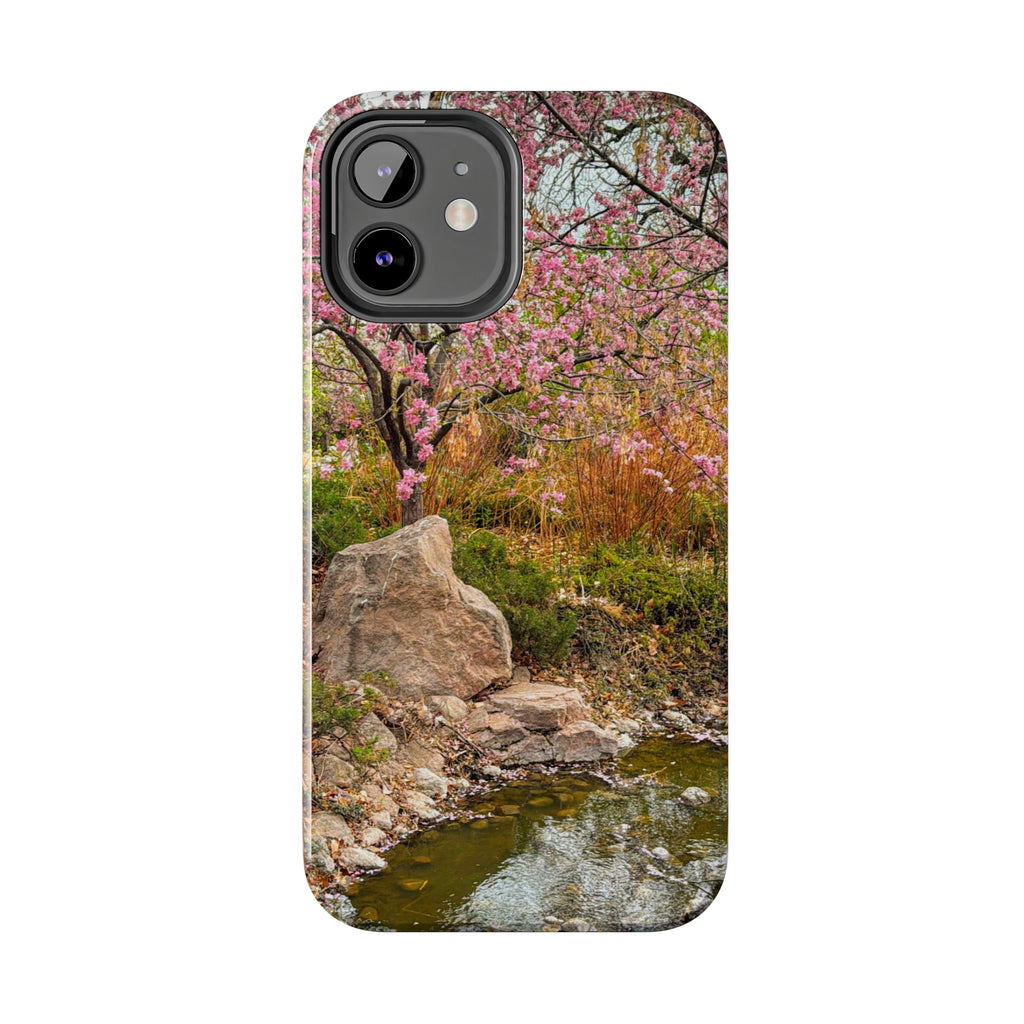 Cherry Blossom Tough Phone Cases - Nature Lover Gift, Floral Phone Accessories, Spring Decor, Custom Cases, Outdoor Adventure