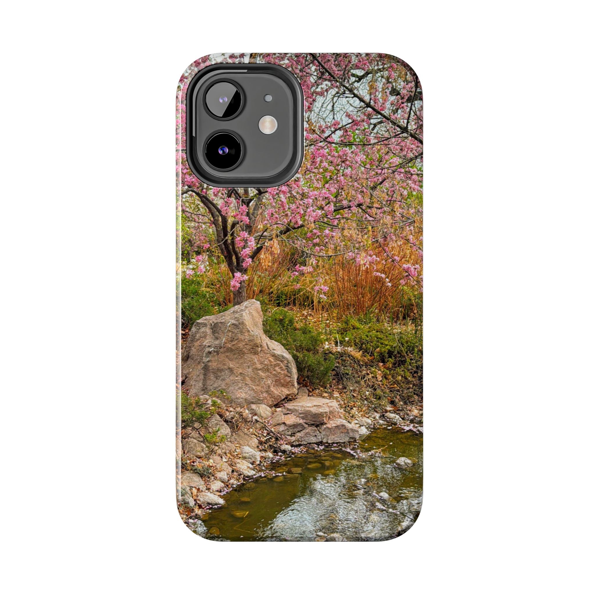 Cherry Blossom Tough Phone Cases - Nature Lover Gift, Floral Phone Accessories, Spring Decor, Custom Cases, Outdoor Adventure