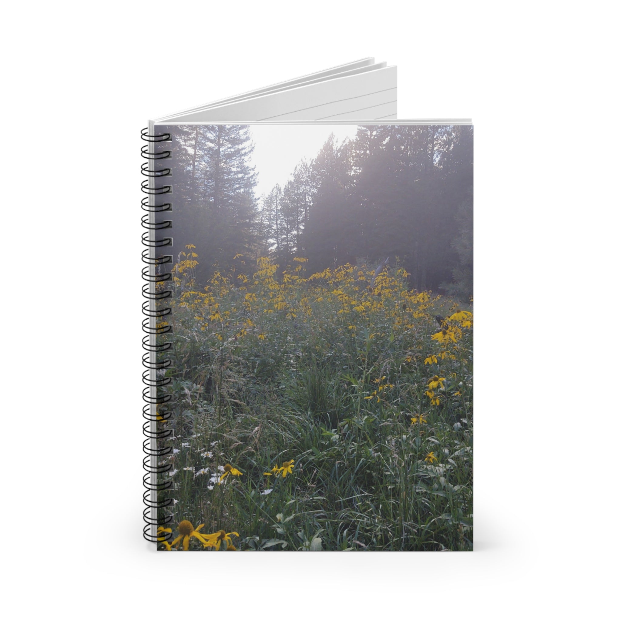 Nature-Inspired Spiral Notebook - Brighten Your Ideas, Perfect for Journaling, School Notes, Gifts, Nature Lovers