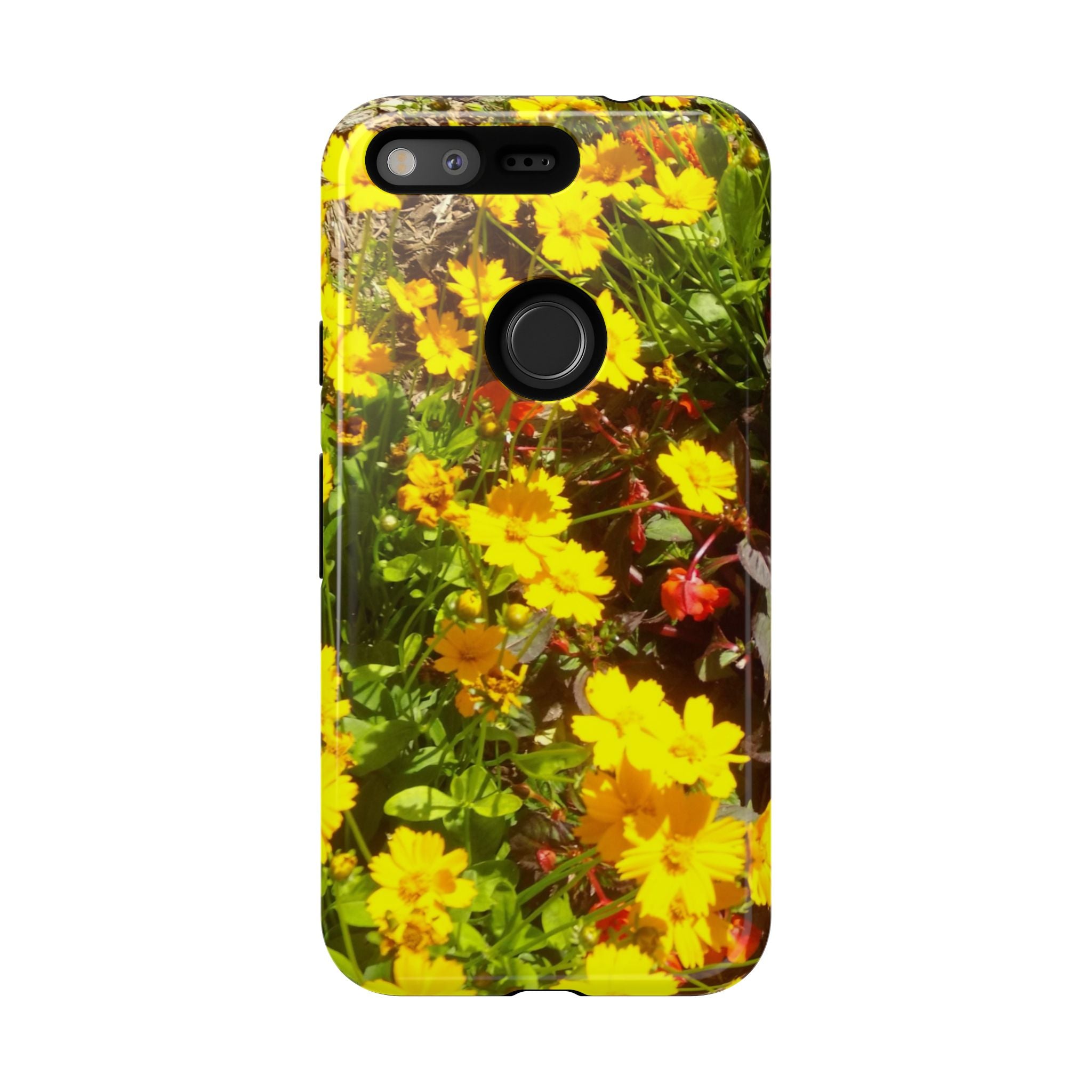 Floral Phone Case - Tough Cases with Vibrant Yellow Flowers, Protective Floral Cover, Spring Decor, Gift Idea for Nature Lovers, [...]