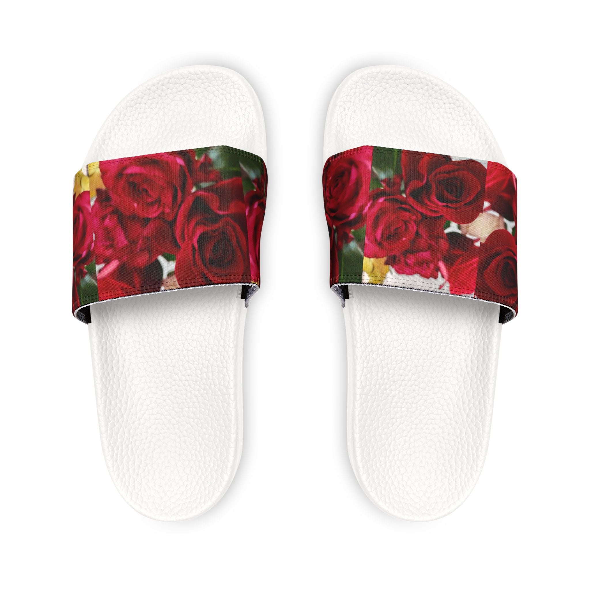 Floral Slide Sandals for Women | Comfortable Summer Footwear | Beach, Casual, Poolside, Garden Parties, Gifts