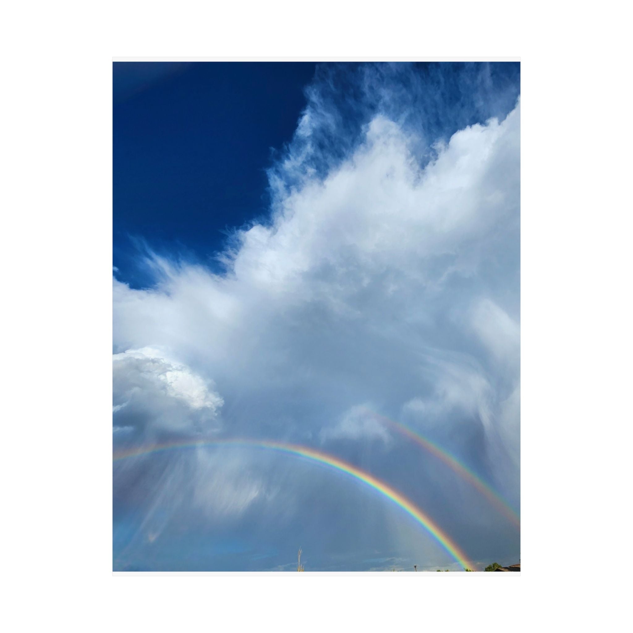 Rainbow Sky Matte Vertical Poster | Inspirational Wall Art, Home Decor, Gift for Nature Lovers, Office Decoration, Unique Artwork