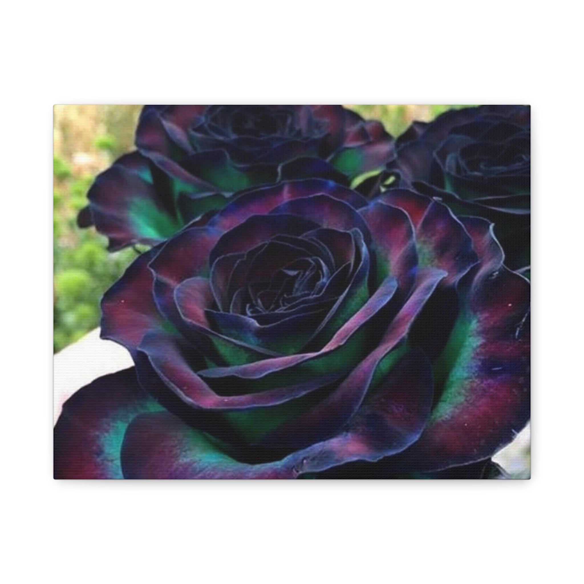 Matte Canvas Wall Art Print of Mystical Roses, Colorful Home Decor, Unique Gift for Art Lovers, Flower Wall Decor, Floral Artwork, [...]