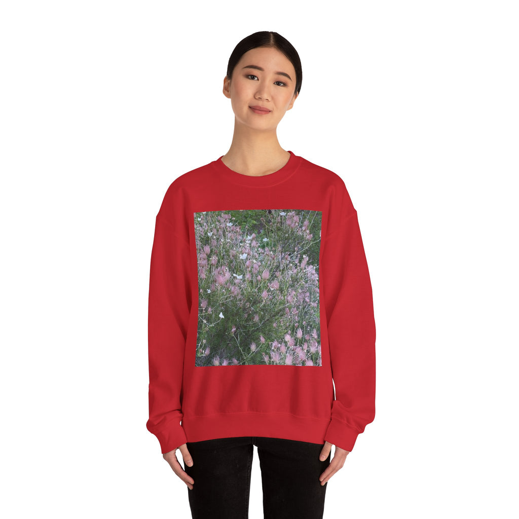 Floral Graphic Crewneck Sweatshirt | Cozy Unisex Apparel, Casual Wear, Plant Lover Gift, Spring Fashion, Everyday Comfort