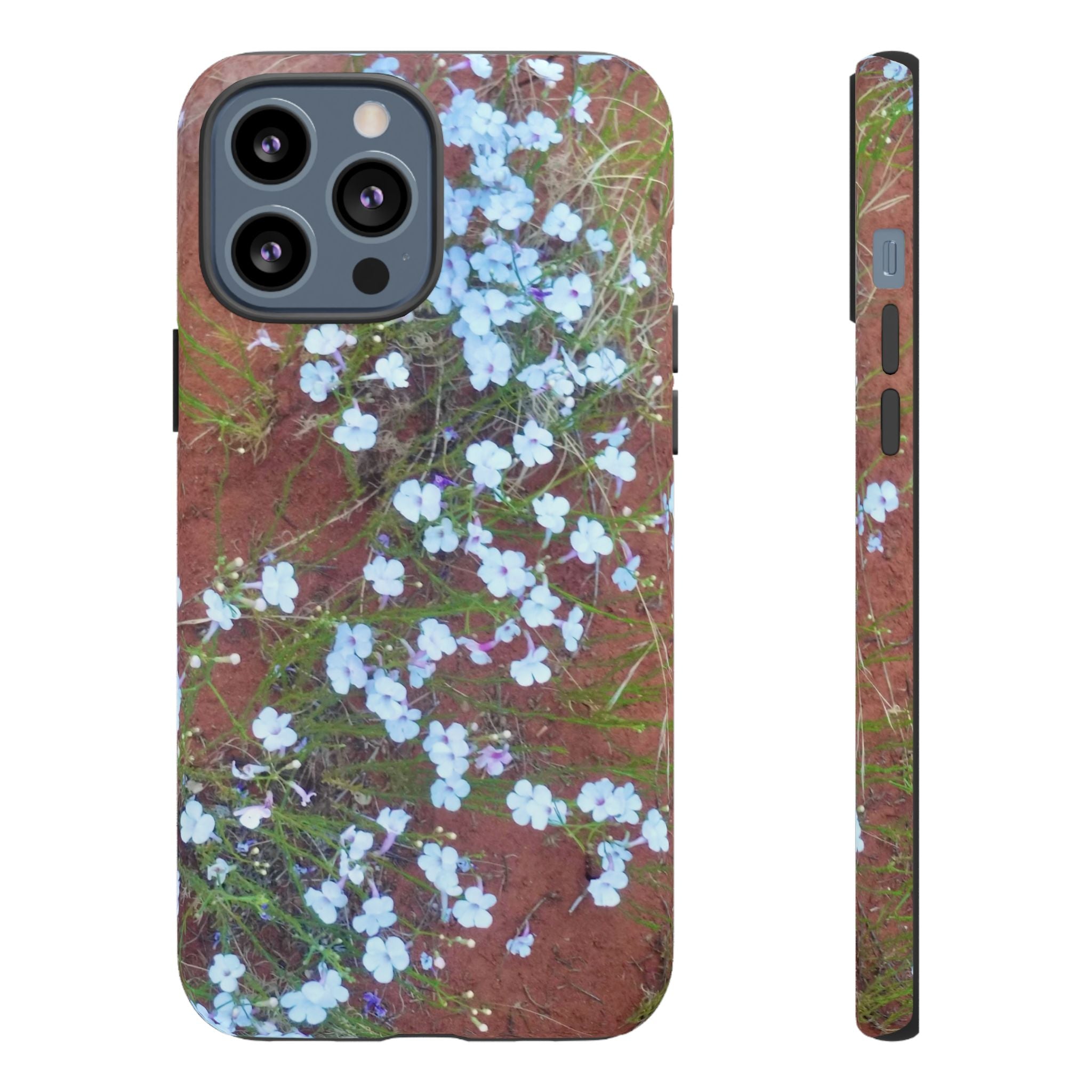 Floral Phone Case - Rustic Floral Design, Tough Cases, Gift for Her, Nature Lover, Spring Decor, Cute Phone Accessory