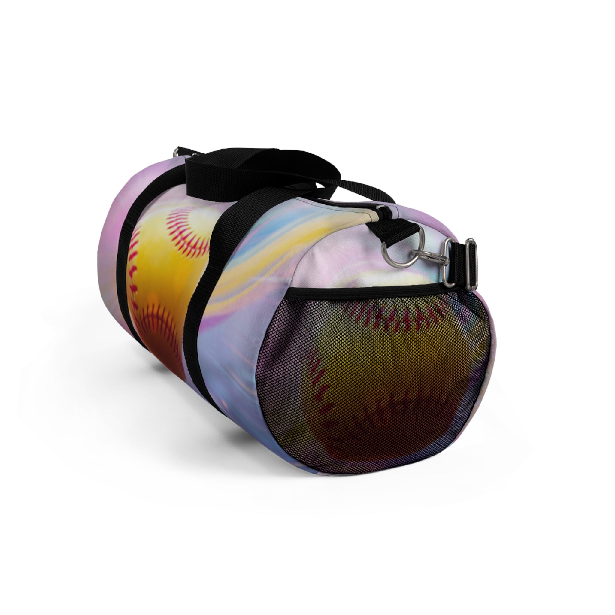 Softball Graphic Duffel Bag | Gym Tote, Sports Bag, Weekend Trip Luggage, Practice Gear Organizer