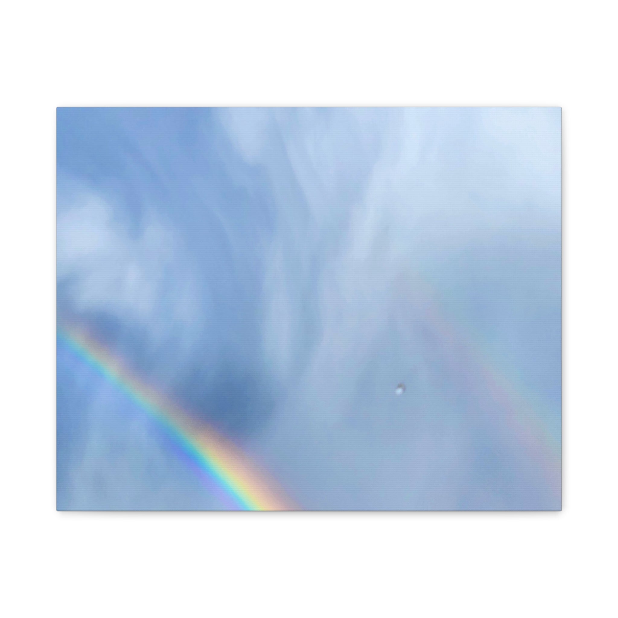 Rainbow Canvas Print, Colorful Wall Art, Home Decor, Nature Inspired Art, Gift for Her, Living Room Decoration