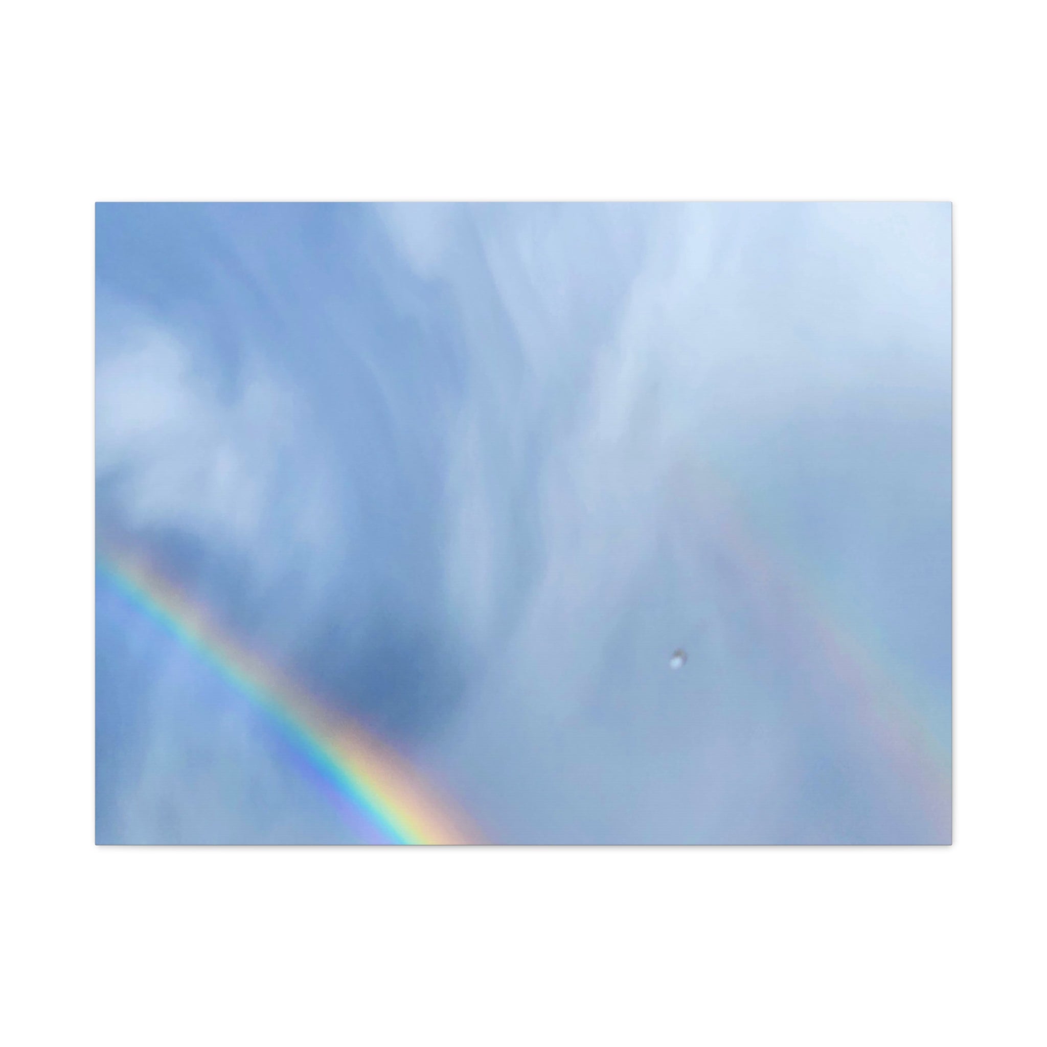 Rainbow Canvas Print, Colorful Wall Art, Home Decor, Nature Inspired Art, Gift for Her, Living Room Decoration