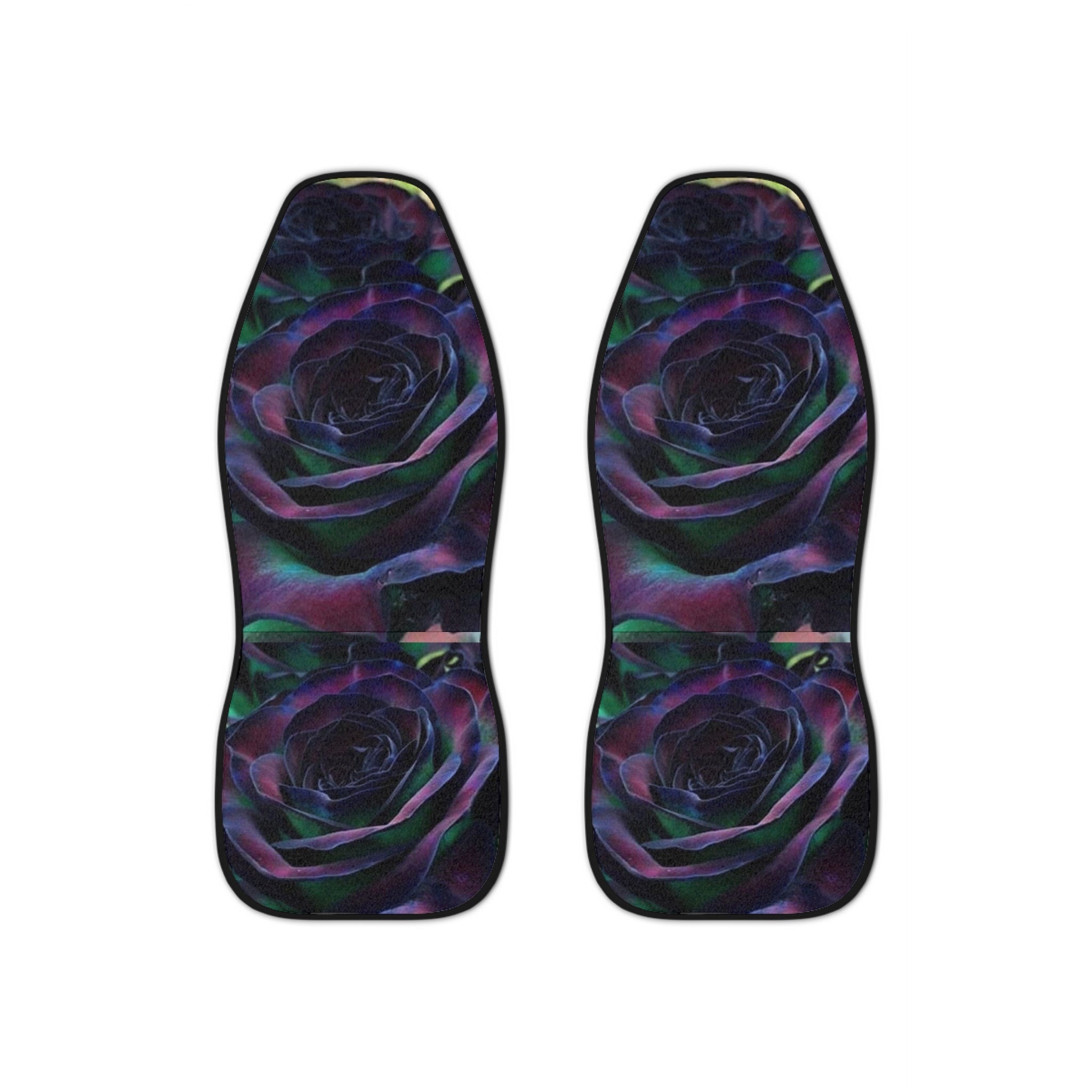 Elegant Floral Car Seat Covers, Rose Design for Car Decor, Automotive Accessories, Mother's Day Gifts, Floral Car Decor, Vehicle Protection