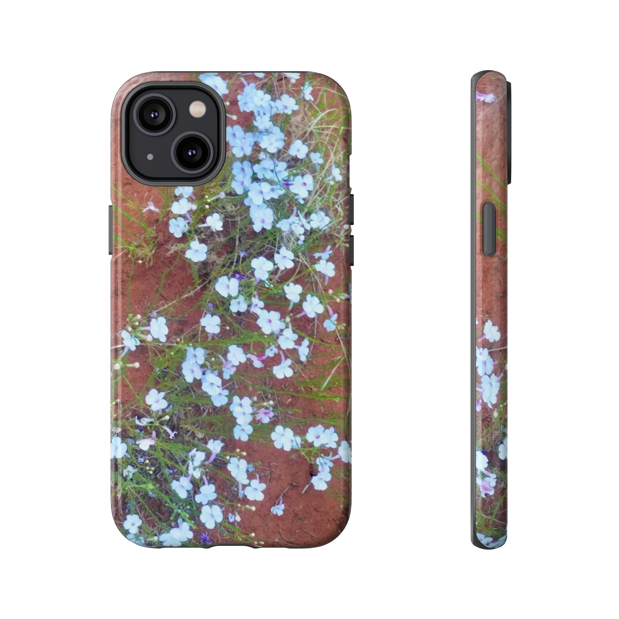 Floral Phone Case - Rustic Floral Design, Tough Cases, Gift for Her, Nature Lover, Spring Decor, Cute Phone Accessory