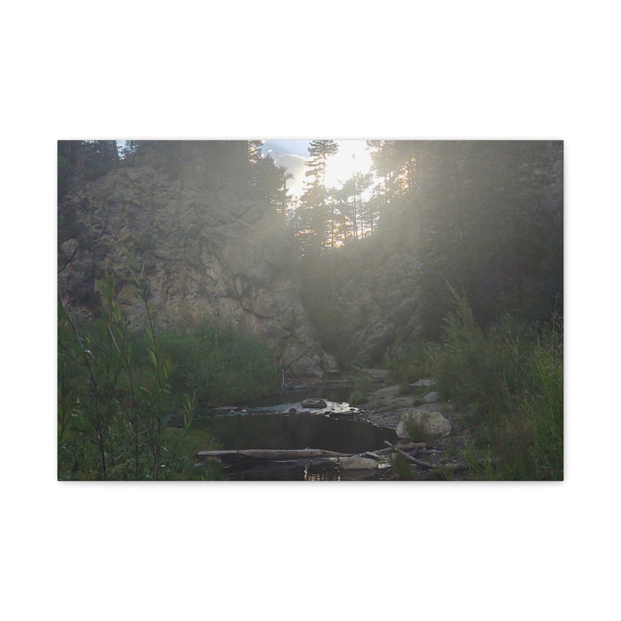 Nature Wall Art Canvas Print for Home Decor, Serene Landscape Artwork, Office Decor, Gift for Nature Lovers, Outdoor Photography