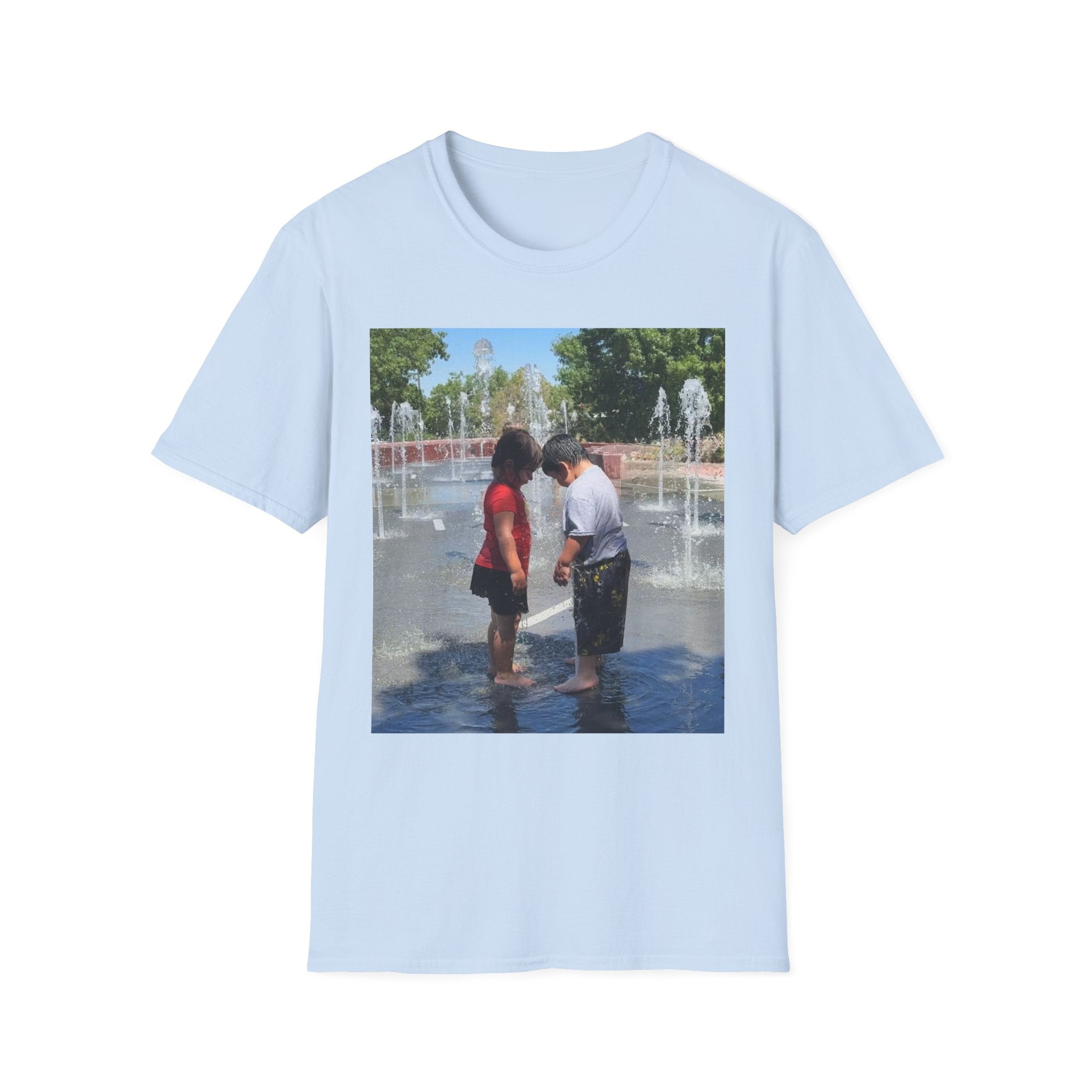 Cherished Moments Unisex Softstyle T-Shirt, Family Reunion Shirt, Personalized Gift, Summer Fun Tee, Kids Photography Tee