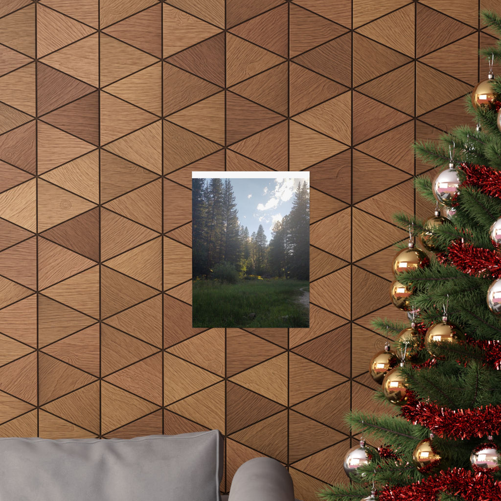 Nature-Inspired Matte Vertical Posters, Forest Art Decor, Home Wall Art, Outdoor Lover Gift, Tranquil Nature Prints