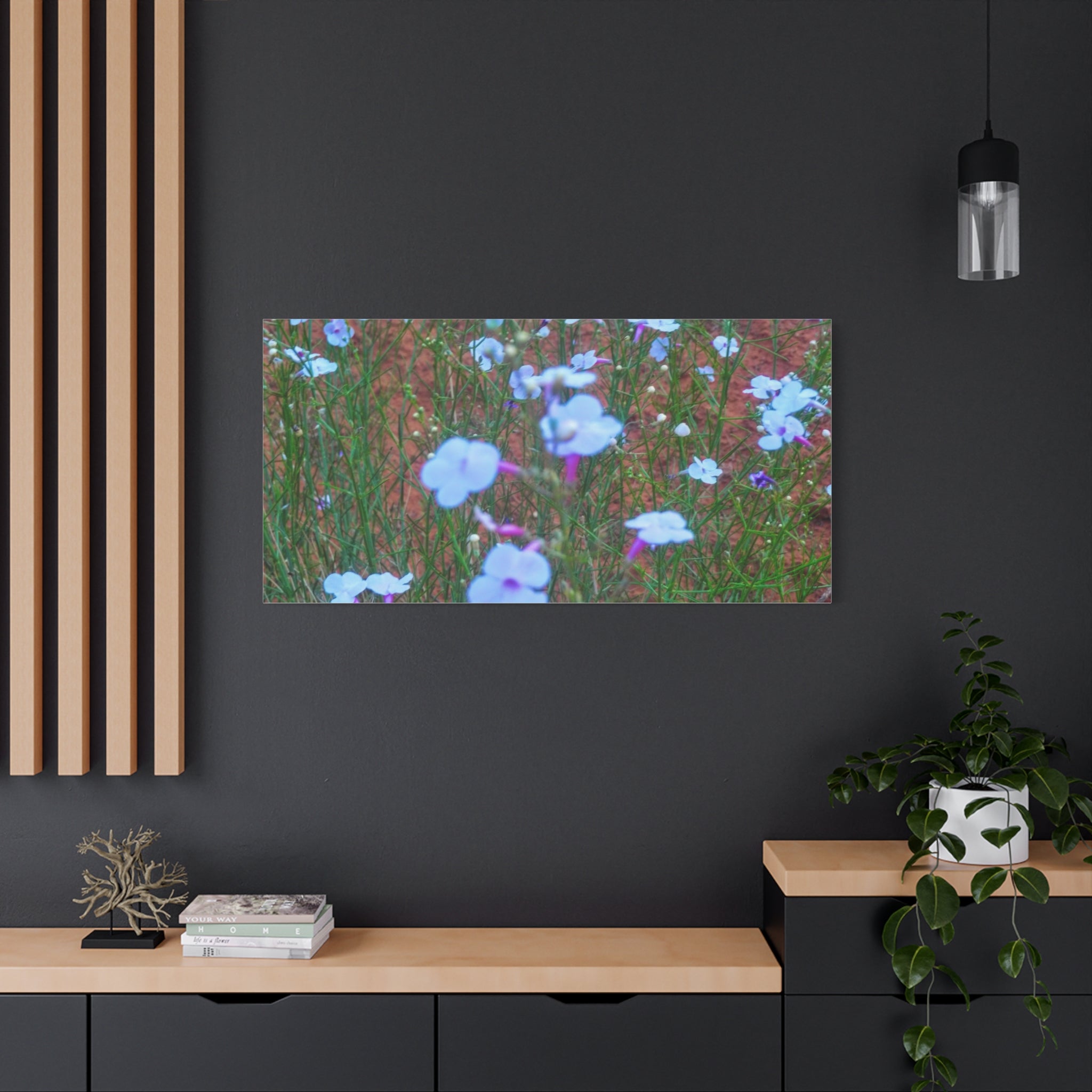 Floral Canvas Wall Art, Home Decor, Wall Hanging, Gift Idea, Nature Art, Flower Print