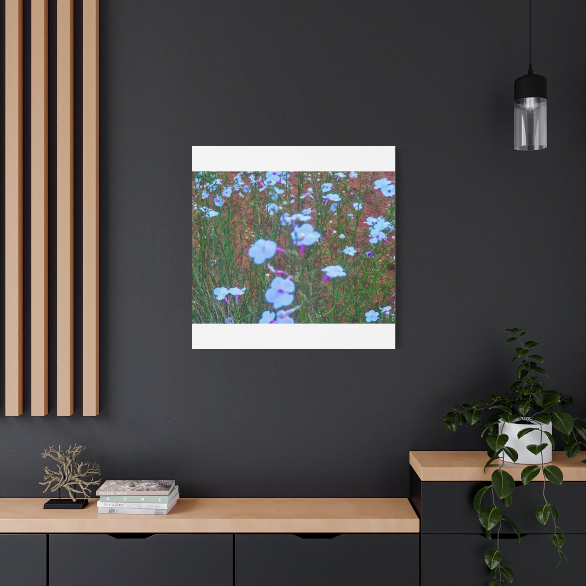 Floral Canvas Wall Art, Home Decor, Wall Hanging, Gift Idea, Nature Art, Flower Print